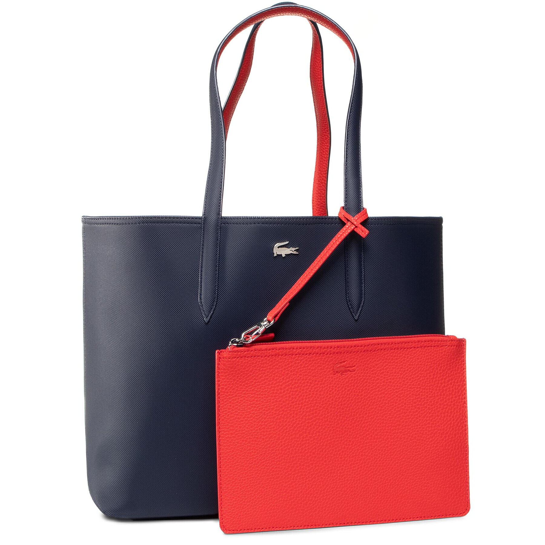 Lacoste Дамска чанта Shopping Bag NF2142AA Червен - Pepit.bg