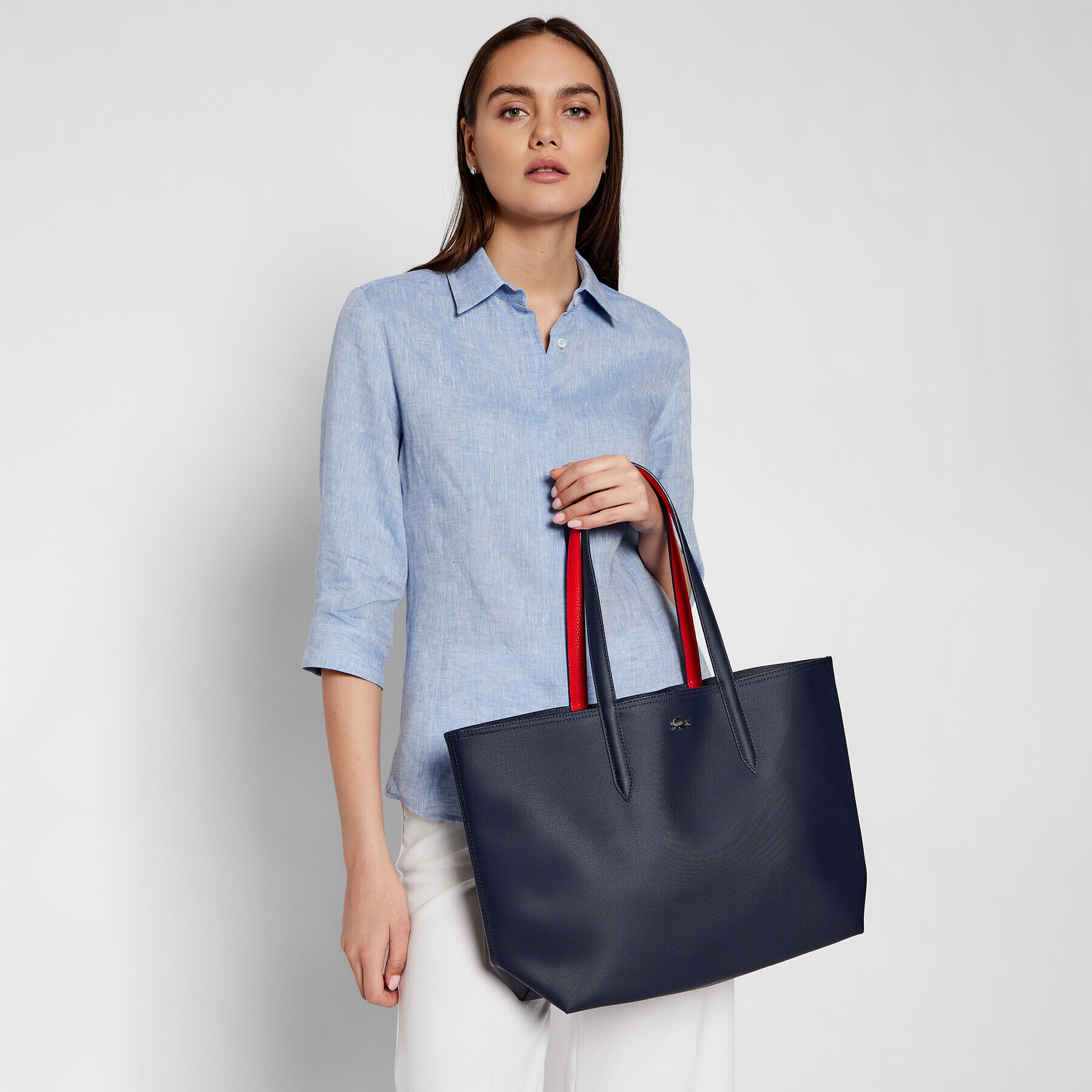 Lacoste Дамска чанта Shopping Bag NF2142AA Червен - Pepit.bg