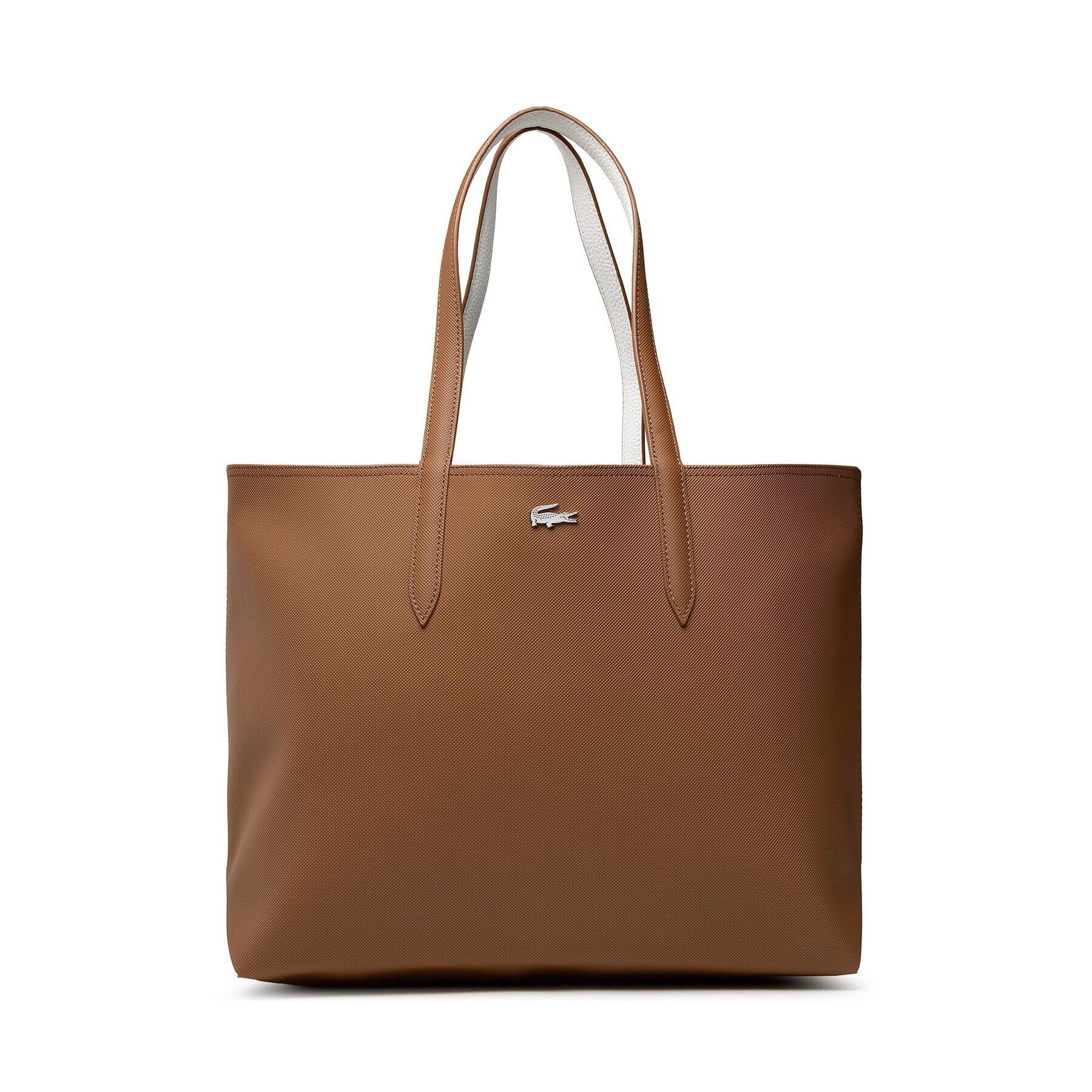 Lacoste Дамска чанта Shopping Bag NF2142AA Кафяв - Pepit.bg