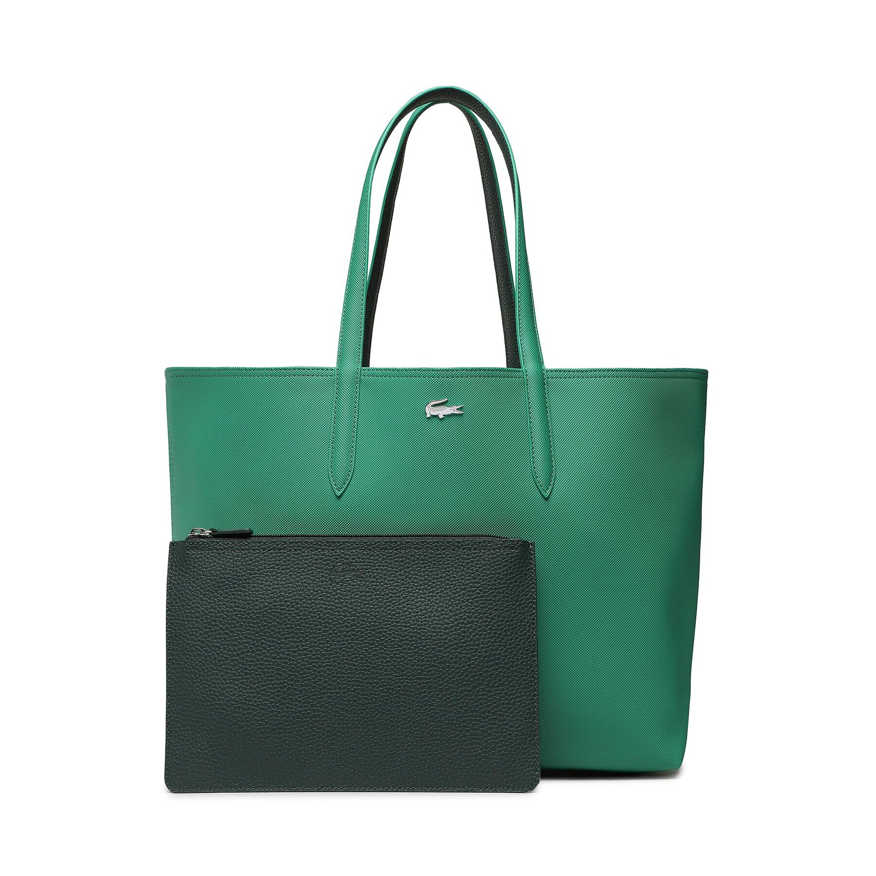 Lacoste Дамска чанта Shopping Bag NF2142AA Зелен - Pepit.bg