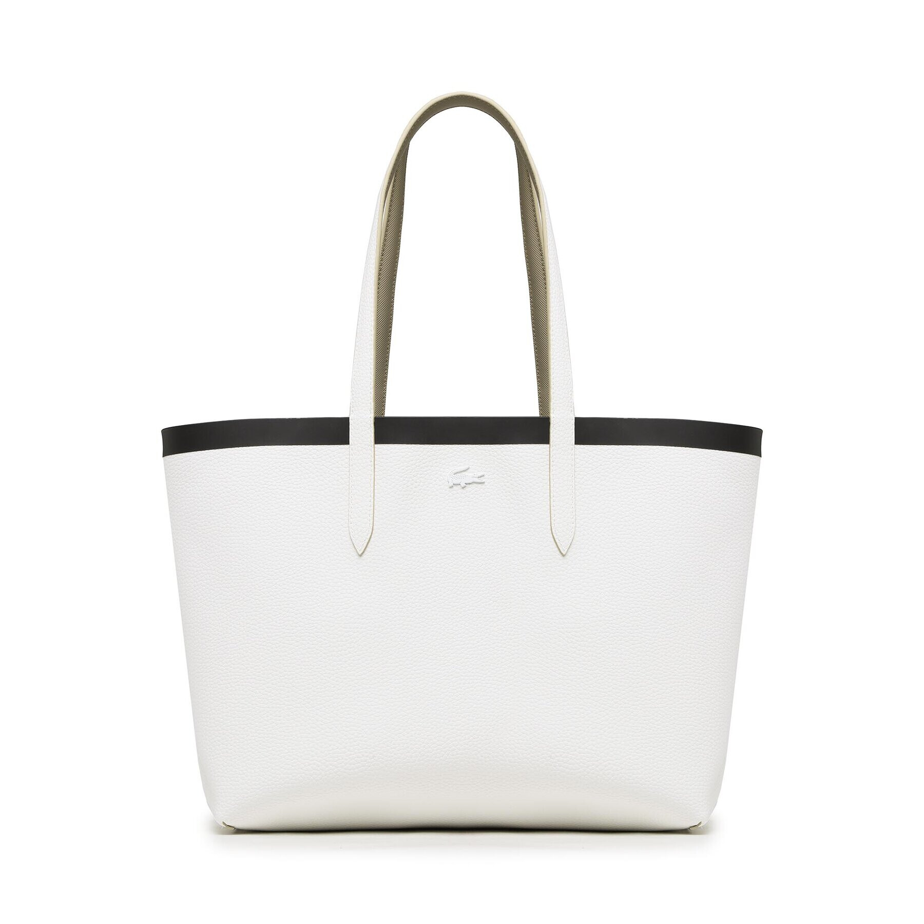 Lacoste Дамска чанта Shopping Bag NF4237AS Бял - Pepit.bg