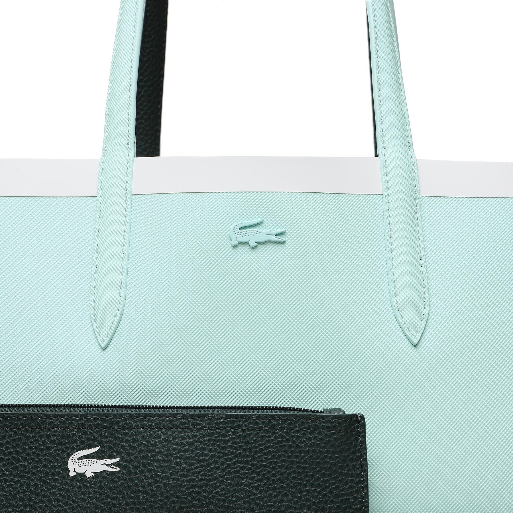 Lacoste Дамска чанта Shopping Bag NF4237AS Зелен - Pepit.bg