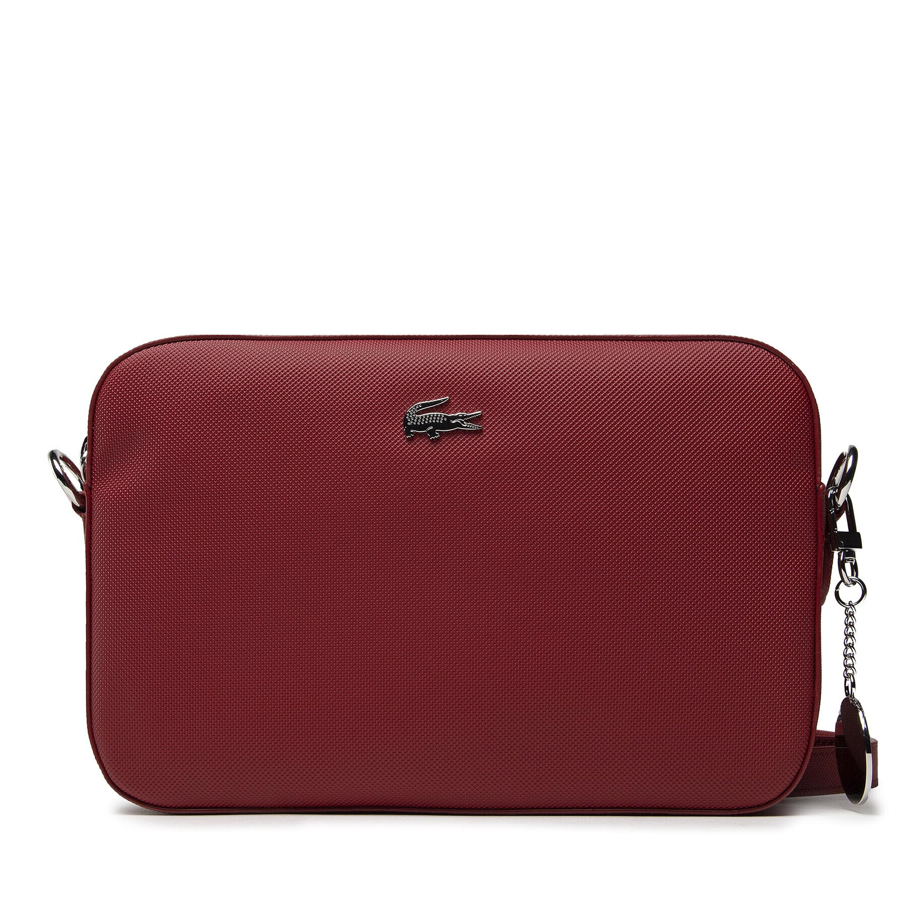 Lacoste Дамска чанта Square Crossover Bag NF2771DC Бордо - Pepit.bg