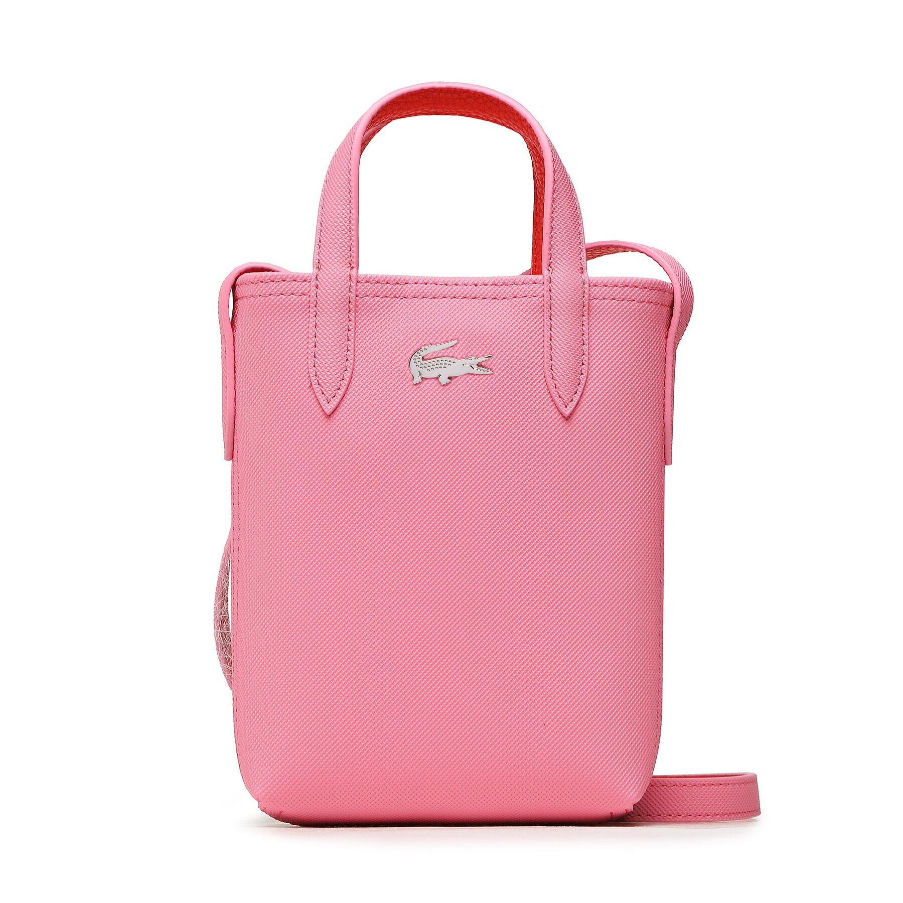 Lacoste Дамска чанта Vertical Mini Cross Bag NF3866AA Розов - Pepit.bg