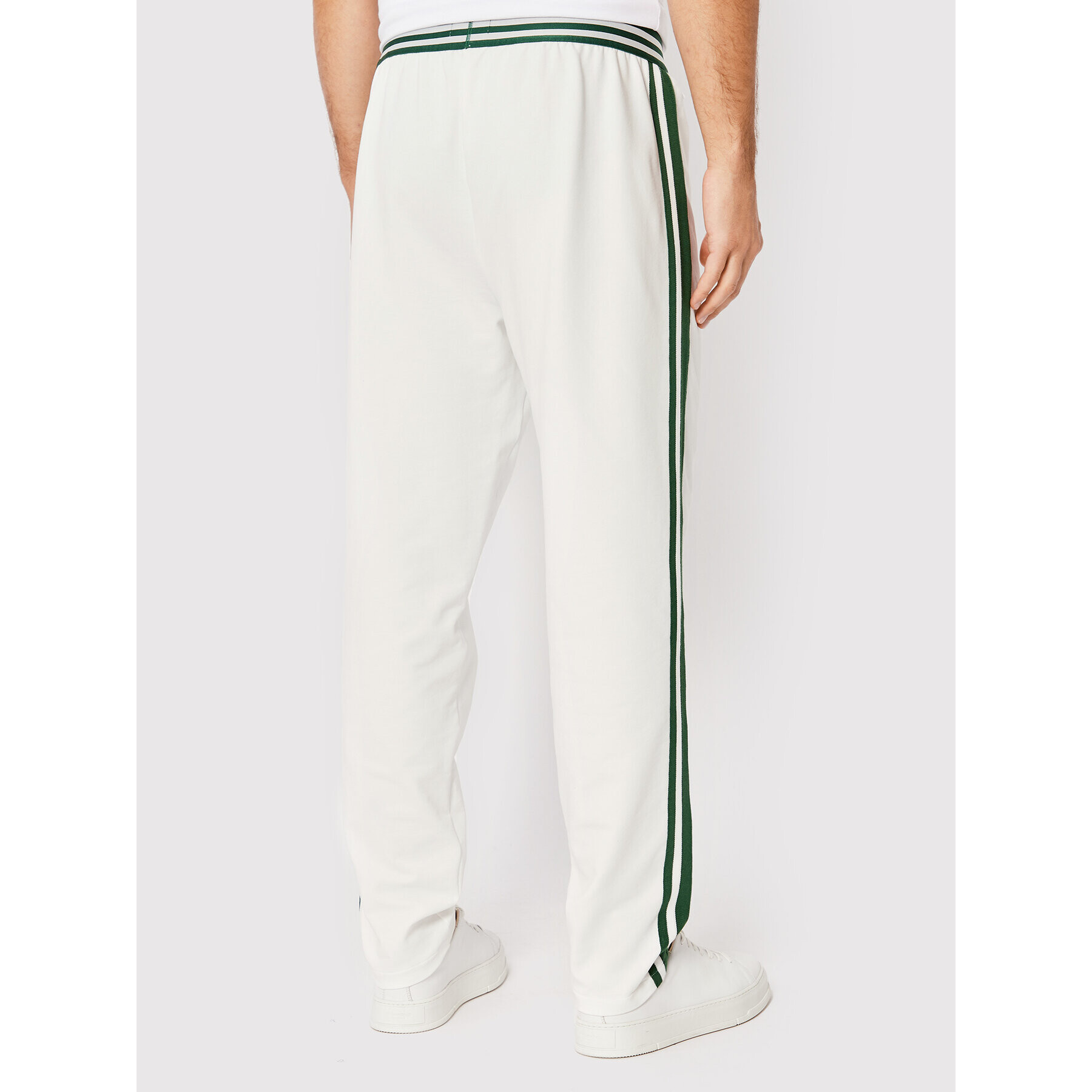 Lacoste Долнище анцуг 3H1261 Бял Regular Fit - Pepit.bg