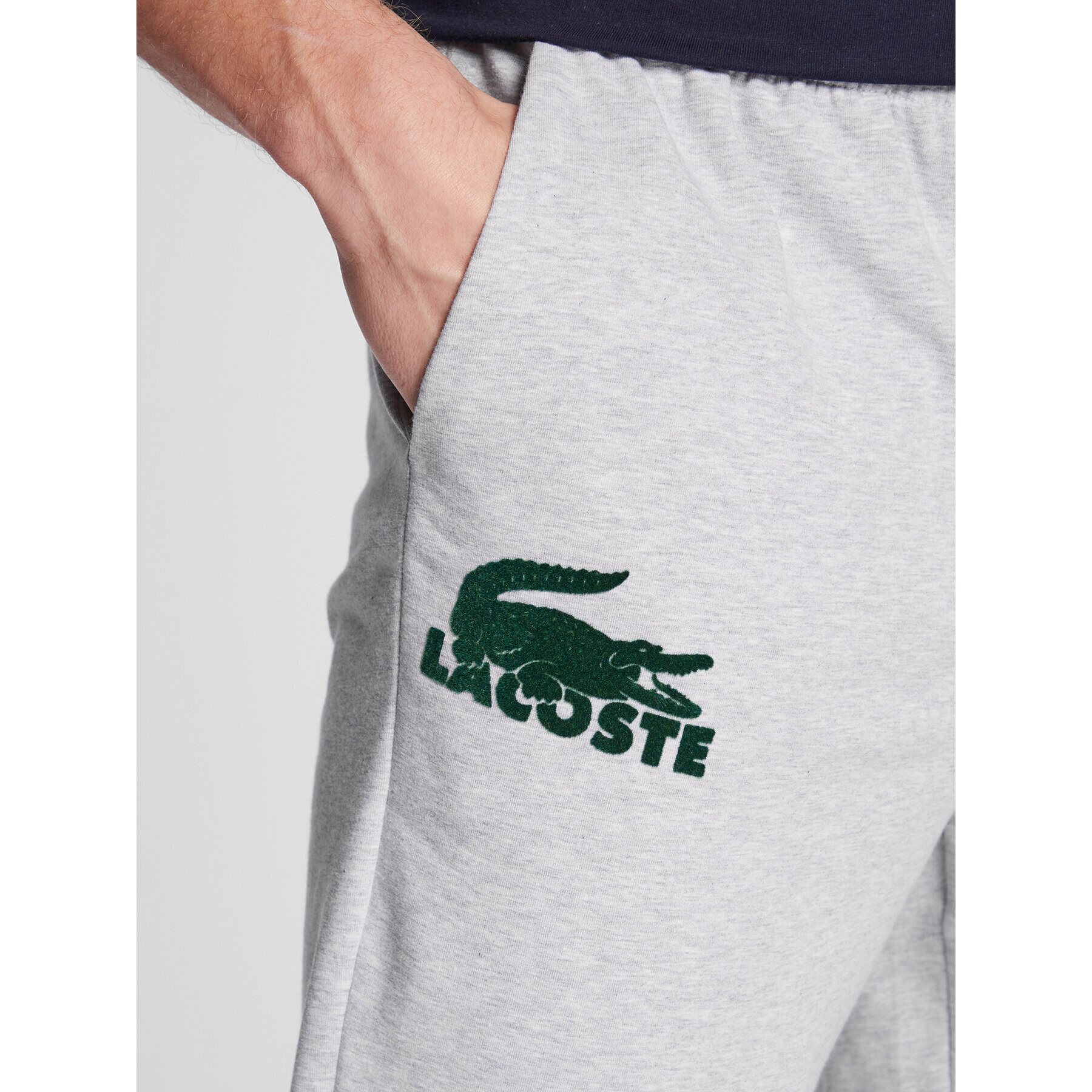 Lacoste Долнище анцуг 3H5422 Сив Regular Fit - Pepit.bg