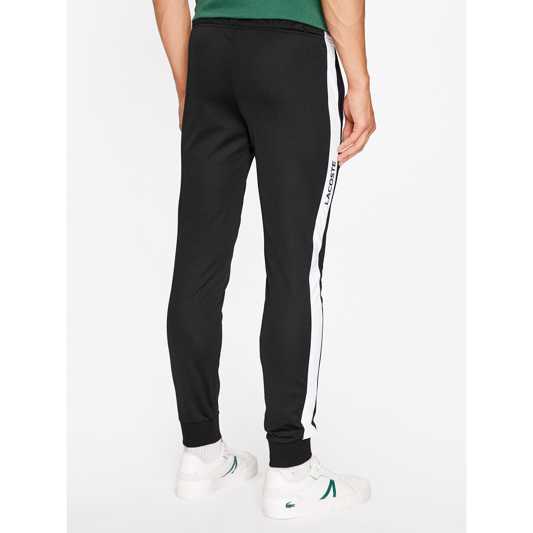 Lacoste Долнище анцуг XH1798 Черен Regular Fit - Pepit.bg