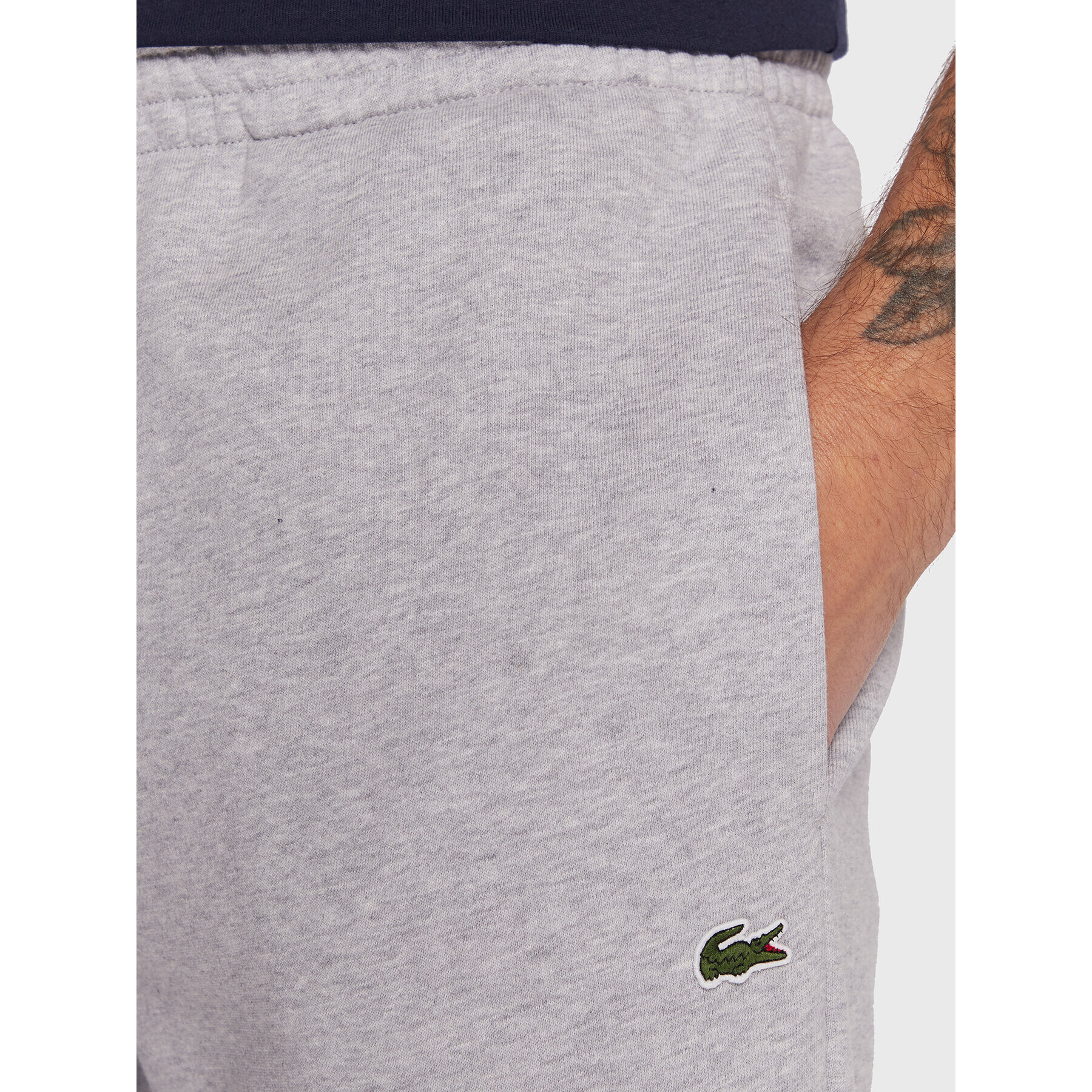 Lacoste Долнище анцуг XH9610 Сив Regular Fit - Pepit.bg