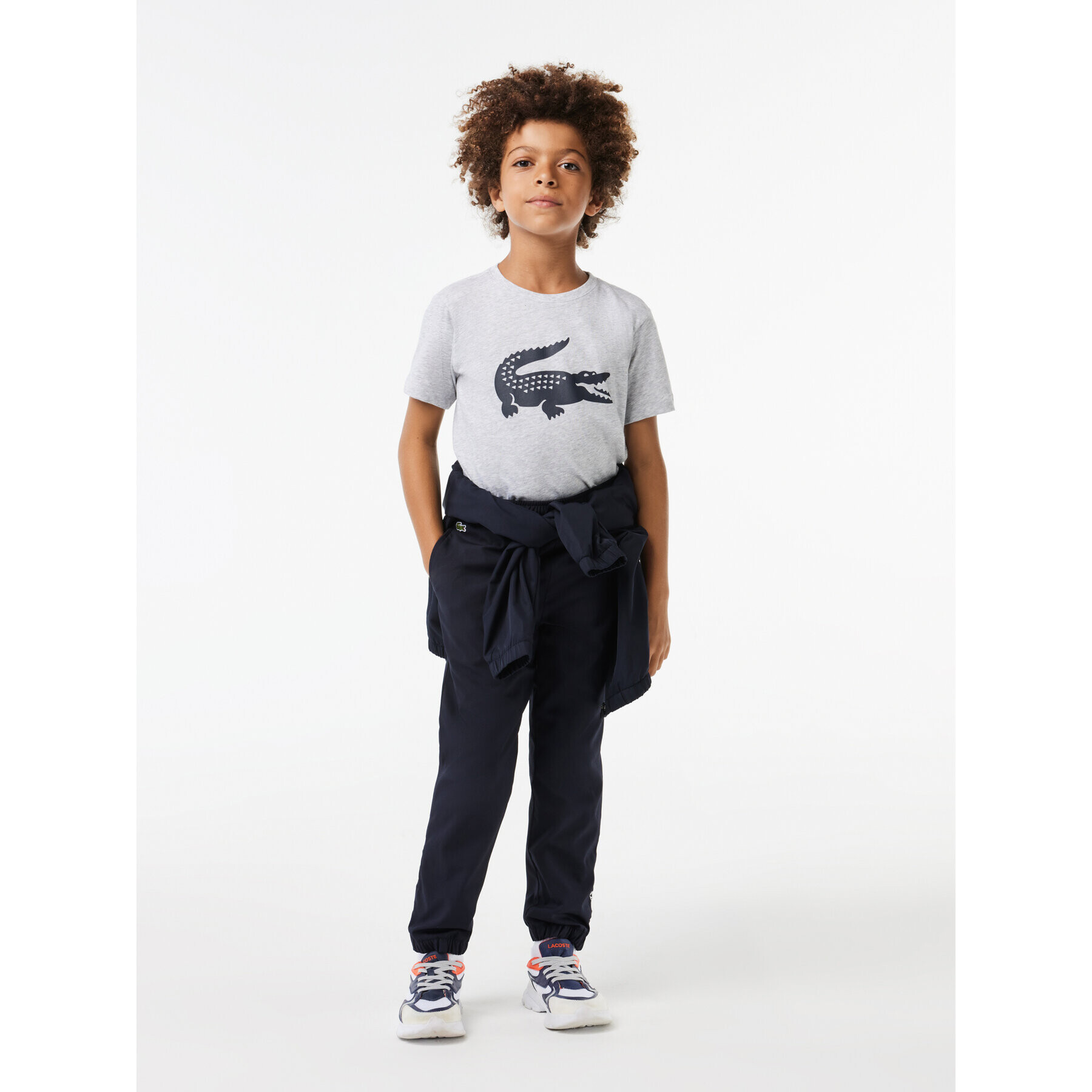 Lacoste Долнище анцуг XJ2741 Черен Regular Fit - Pepit.bg