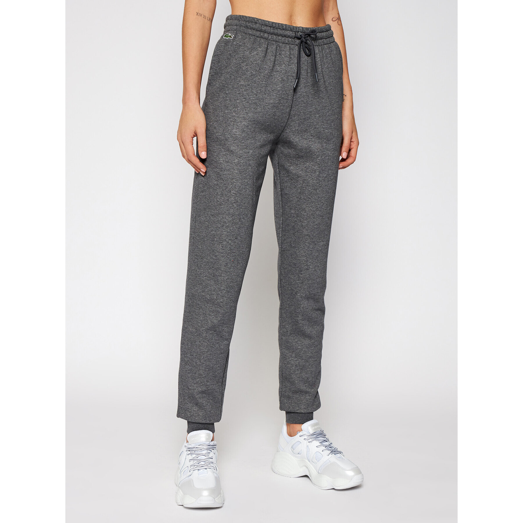 Lacoste Долнище анцуг XF3168 Сив Regular Fit - Pepit.bg