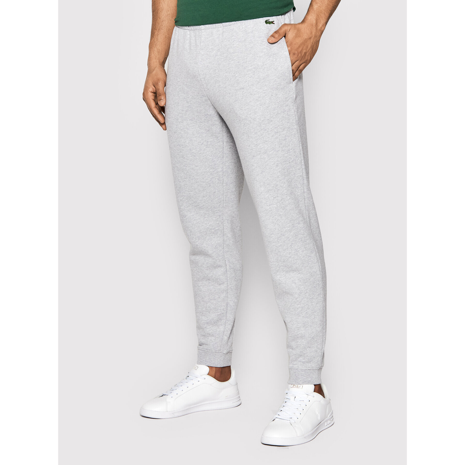 Lacoste Долнище анцуг XH3357 Сив Slim Fit - Pepit.bg