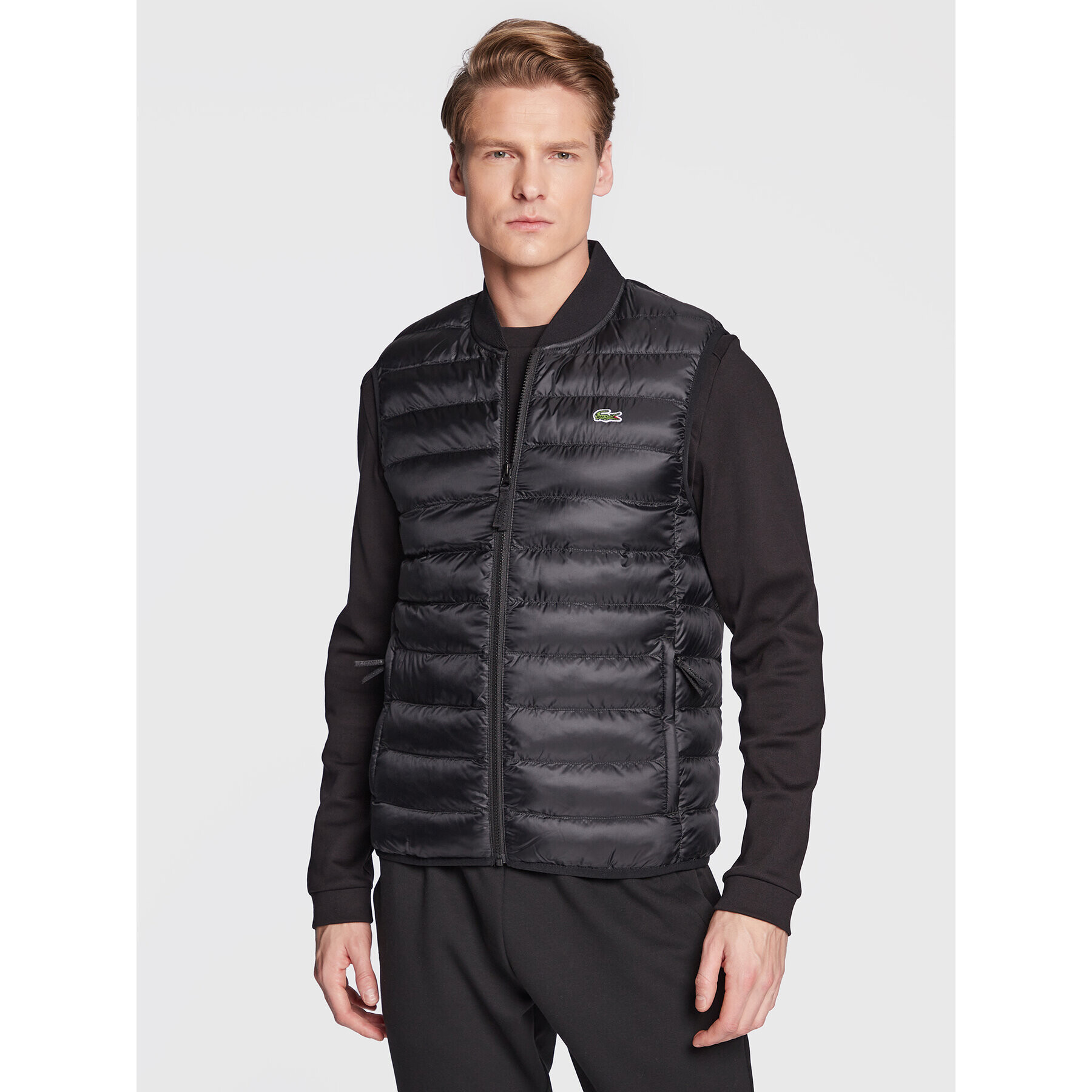 Lacoste Елек BH0537 Черен Regular Fit - Pepit.bg