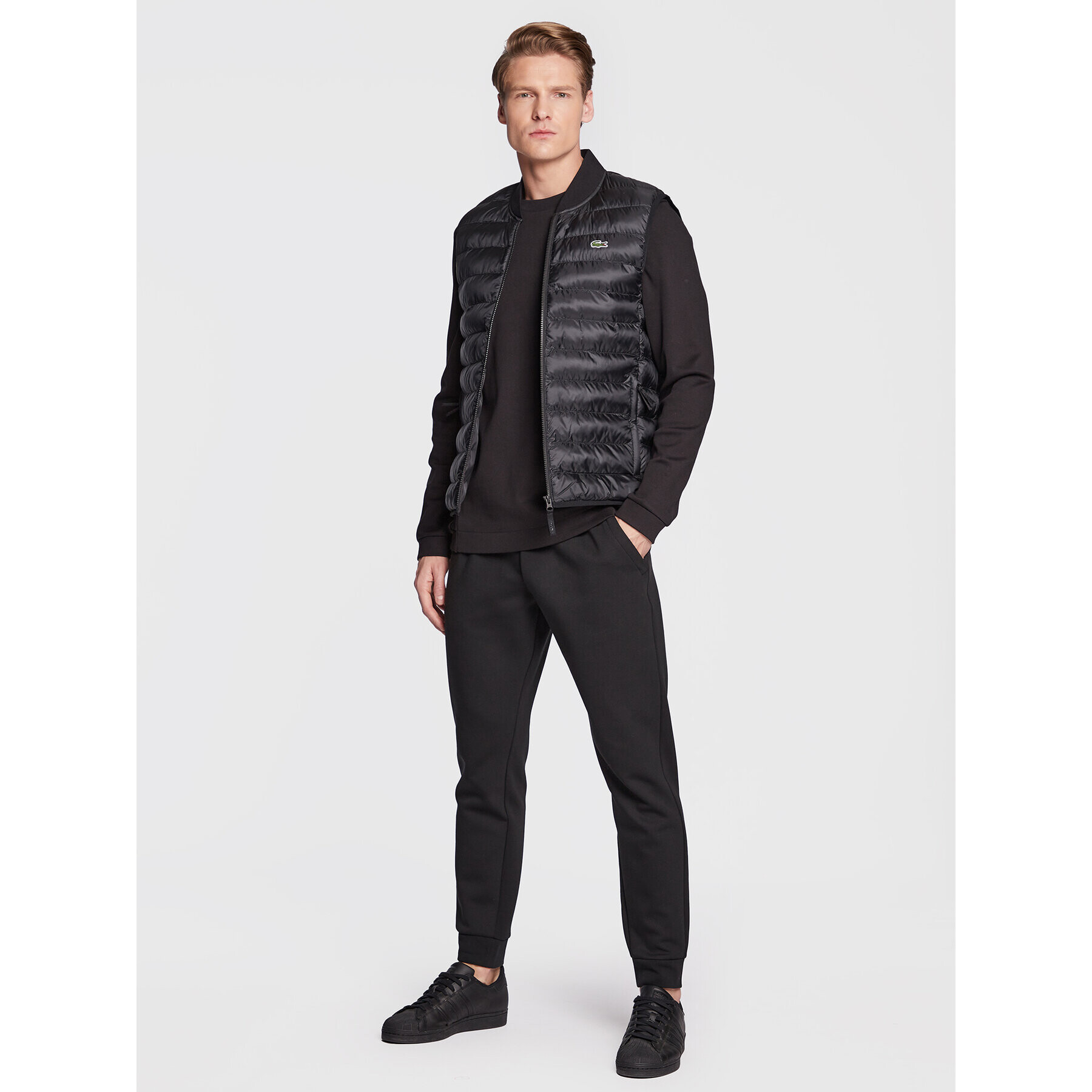 Lacoste Елек BH0537 Черен Regular Fit - Pepit.bg