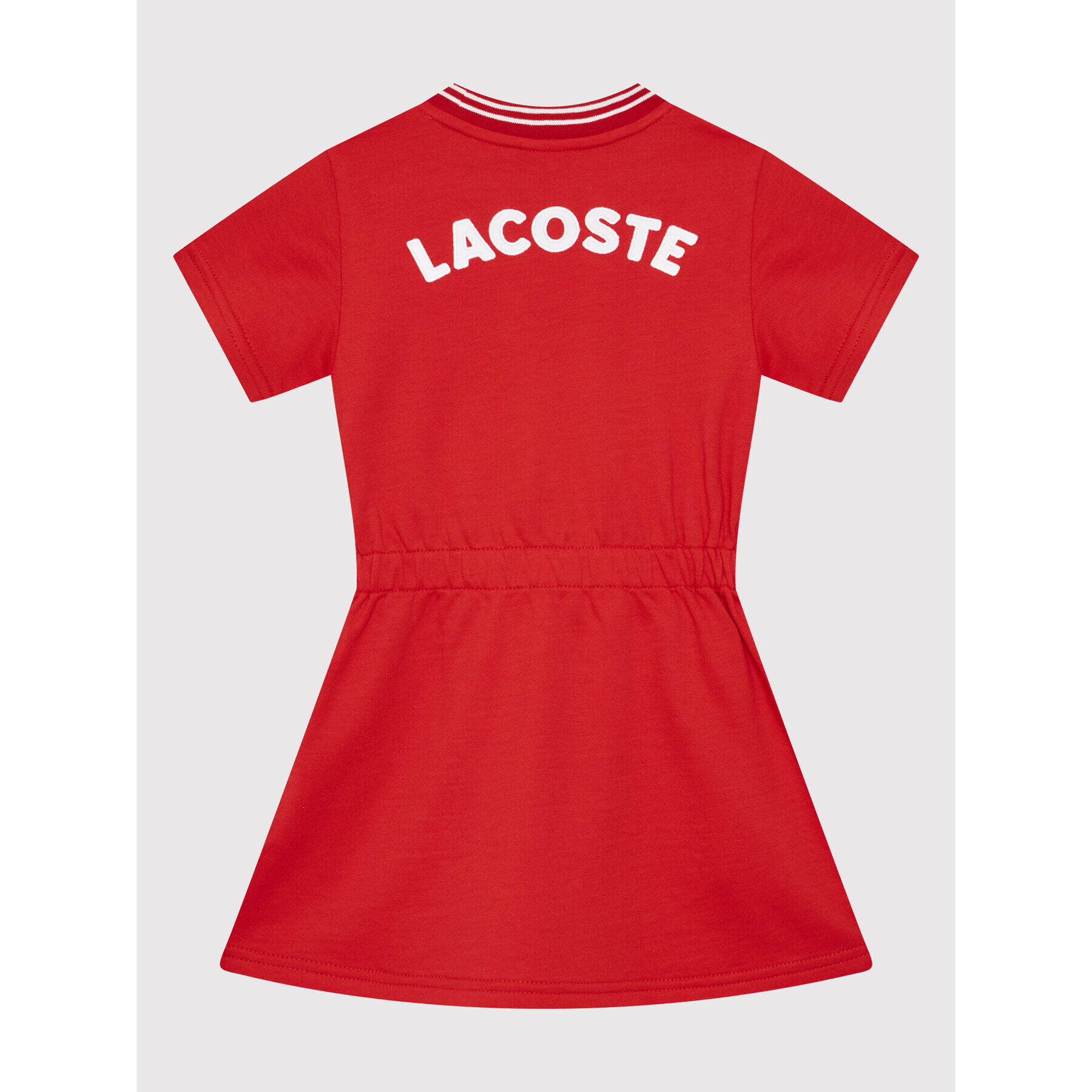 Lacoste Ежедневна рокля EJ1901 Червен Regular Fit - Pepit.bg