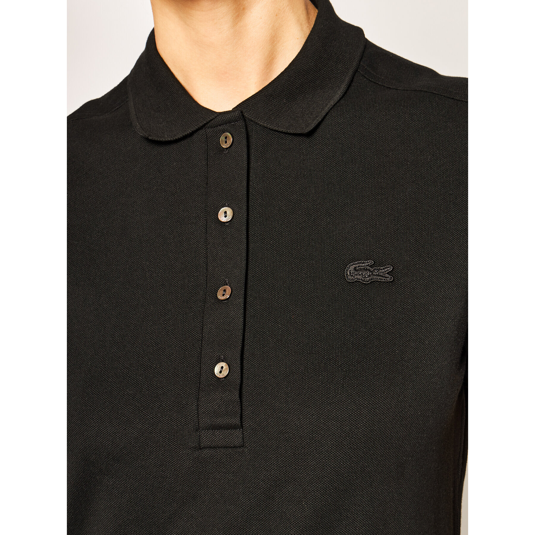 Lacoste Ежедневна рокля EF5473 Черен Slim Fit - Pepit.bg