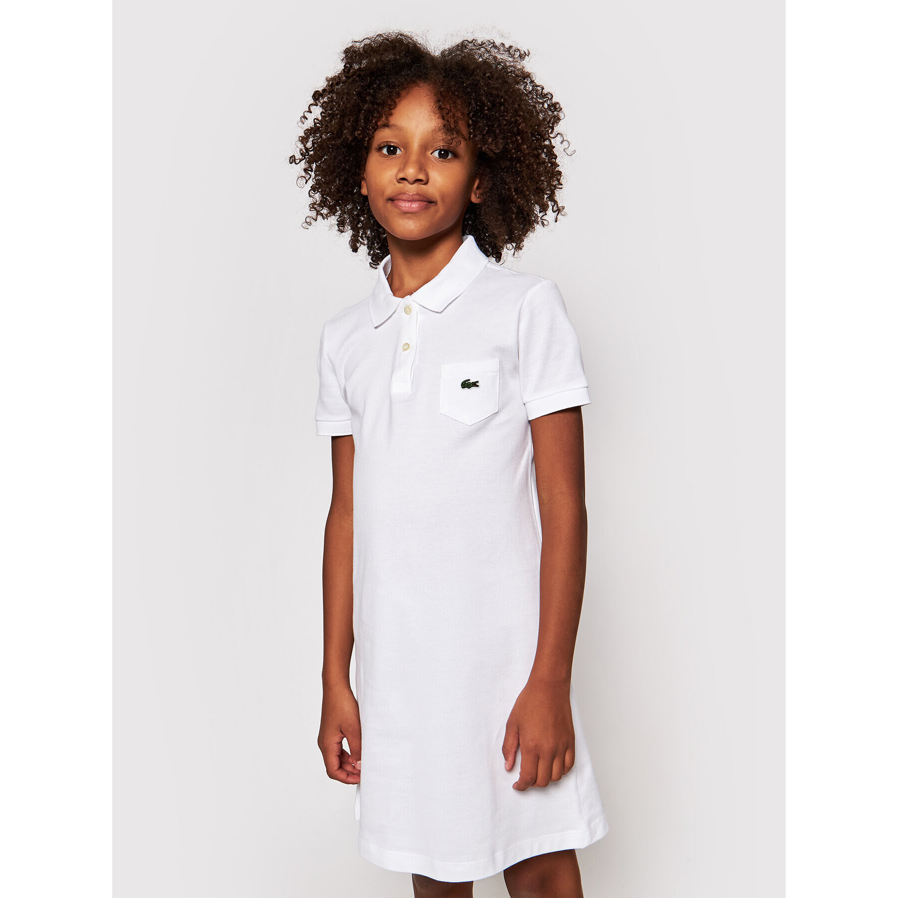 Lacoste Ежедневна рокля EJ2816 Бял Regular Fit - Pepit.bg