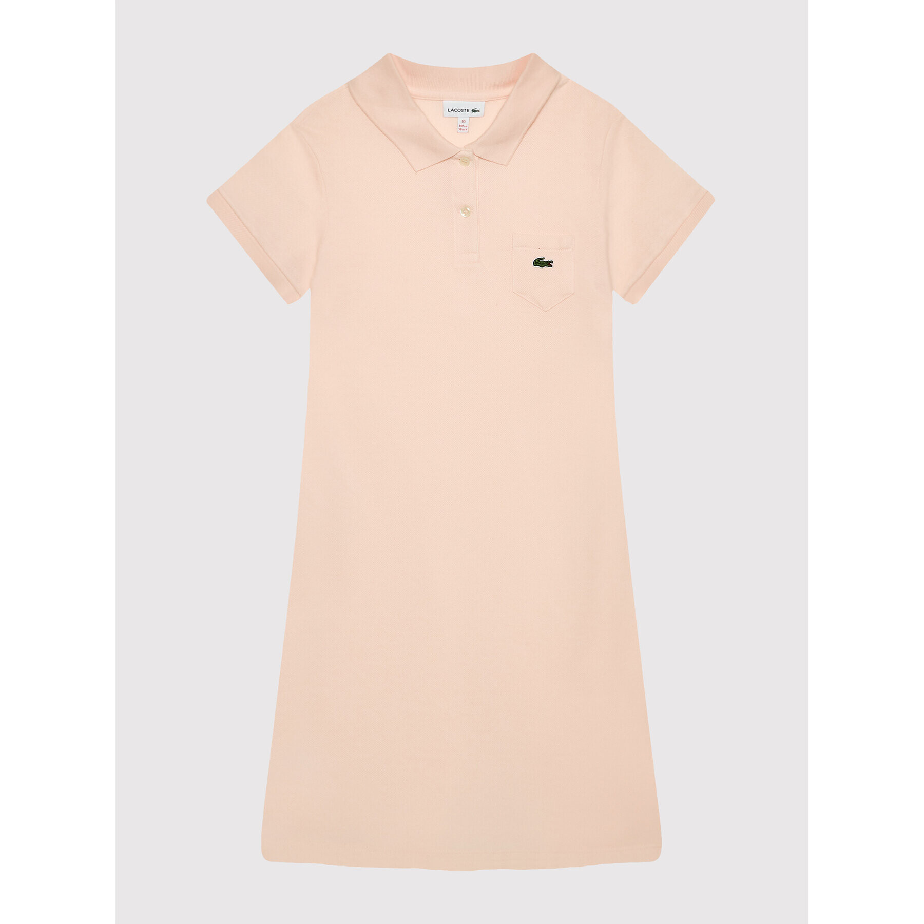 Lacoste Ежедневна рокля EJ2816 Розов Regular Fit - Pepit.bg