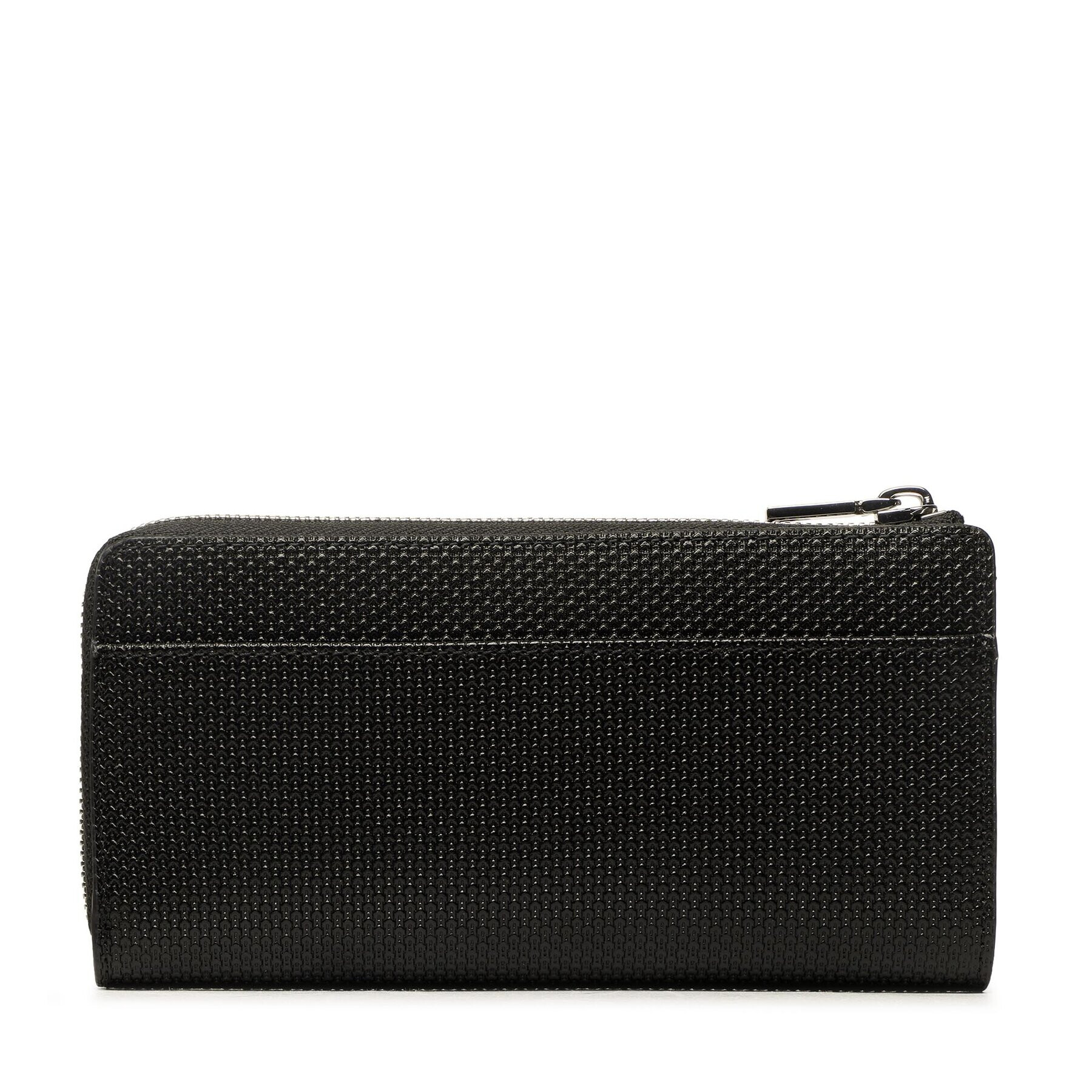 Lacoste Голям дамски портфейл Slim Zip Wallet NF3580KL Черен - Pepit.bg