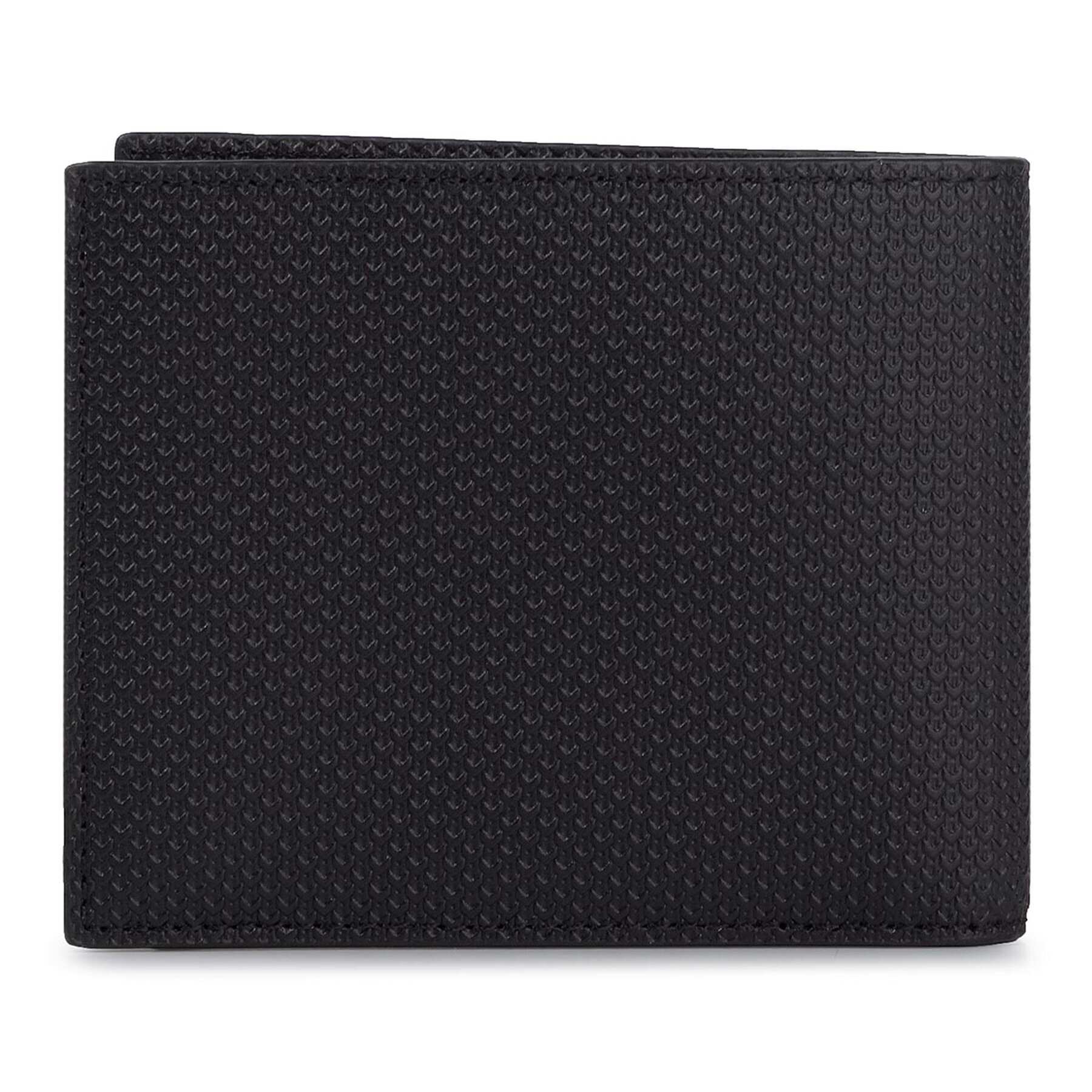 Lacoste Голям мъжки портфейл Billfold Zip Case NH2826CE Черен - Pepit.bg
