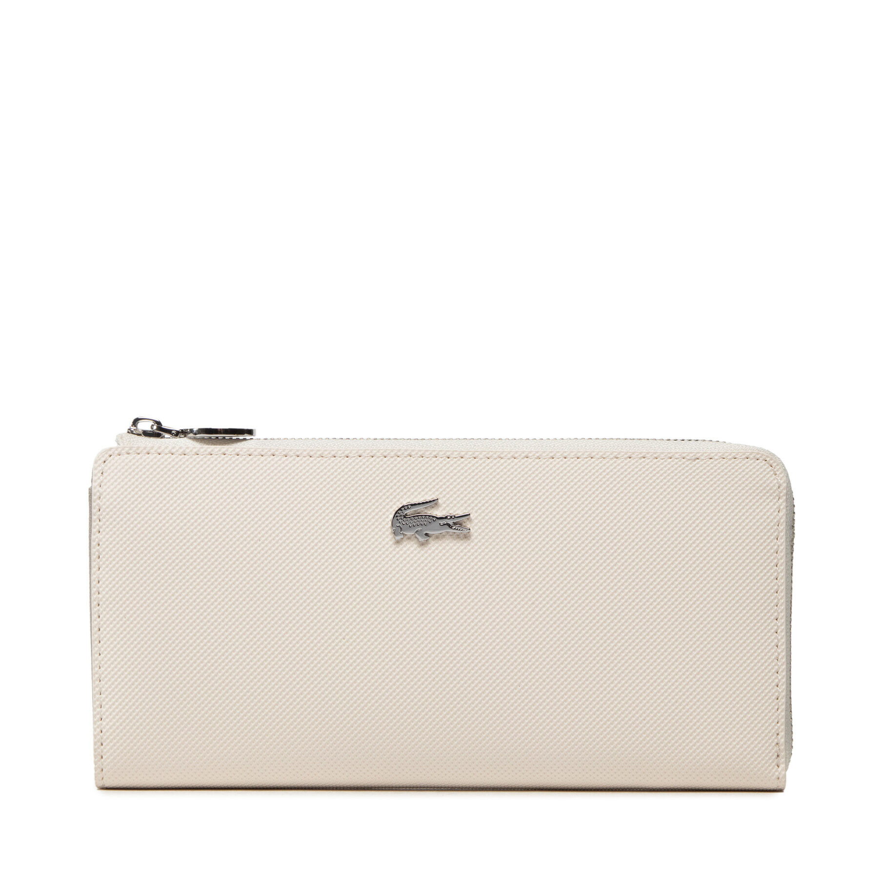Lacoste Голям дамски портфейл NF2780DC Бял - Pepit.bg