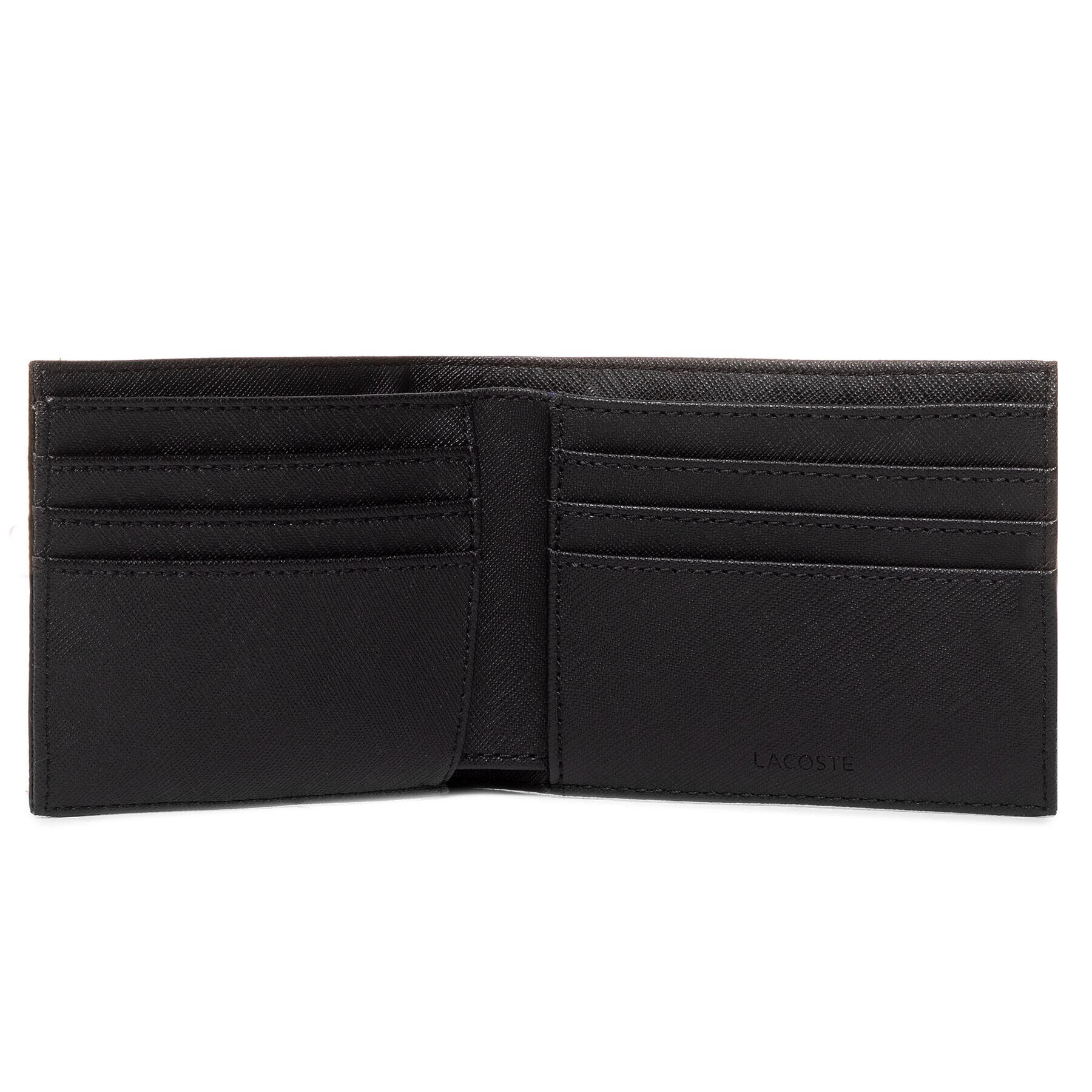 Lacoste Голям мъжки портфейл S Billfold NH2308HC Черен - Pepit.bg