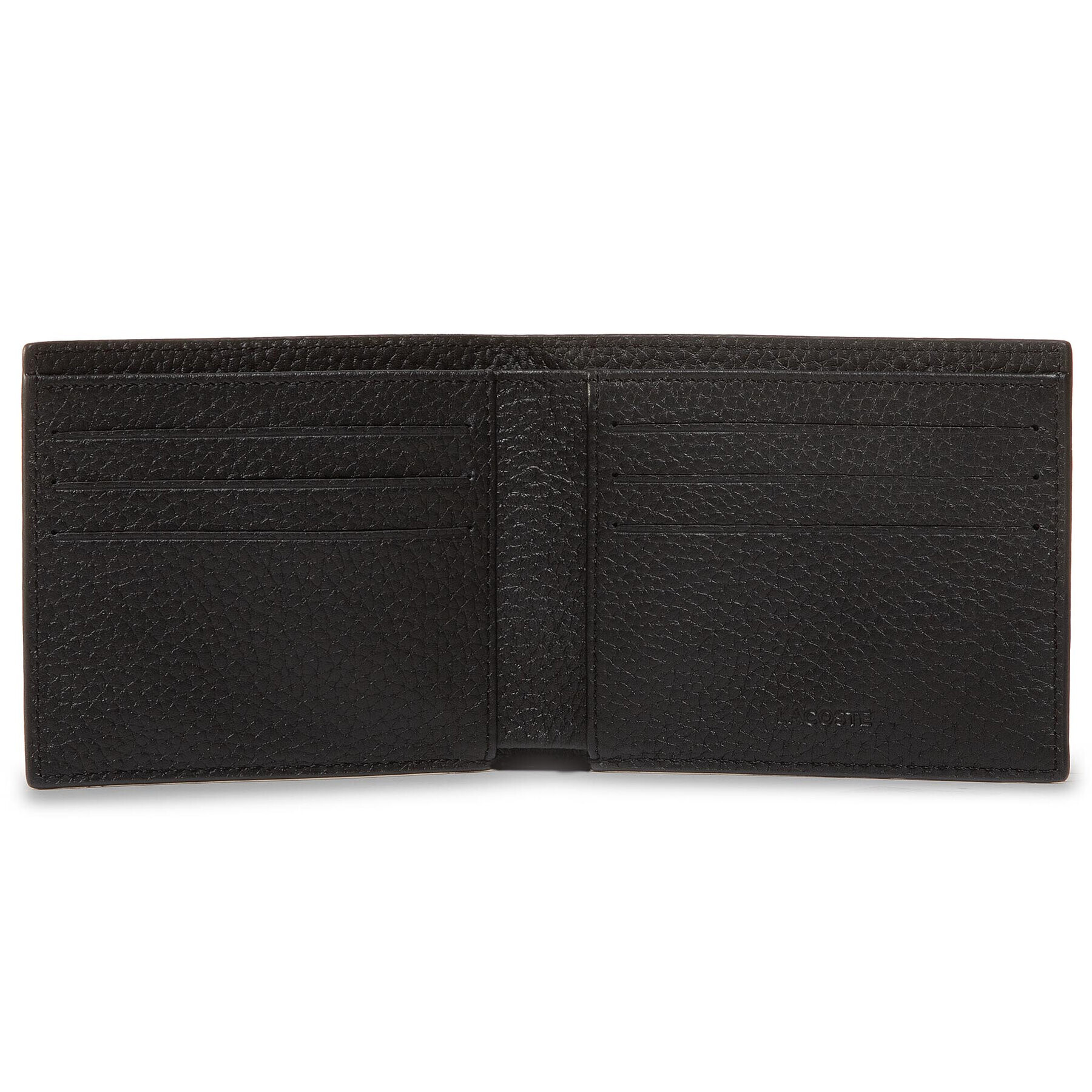 Lacoste Голям мъжки портфейл S Billfold NH3316SQ Черен - Pepit.bg