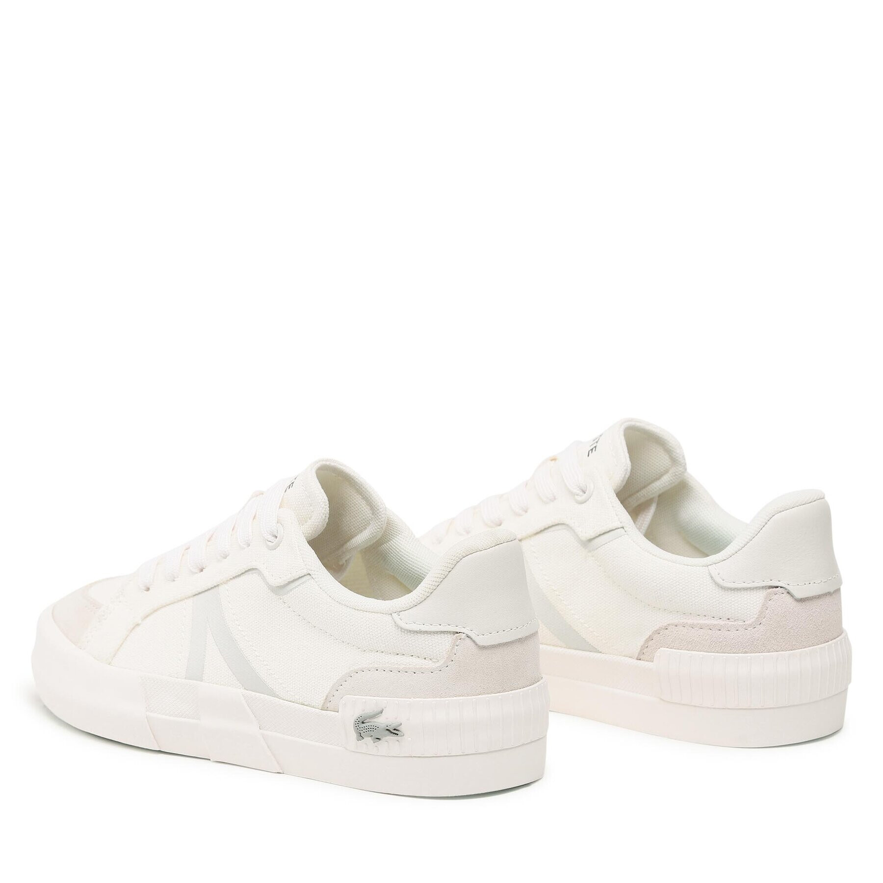 Lacoste Гуменки L004 0922 1 Cfa 743CFA004421G Бял - Pepit.bg