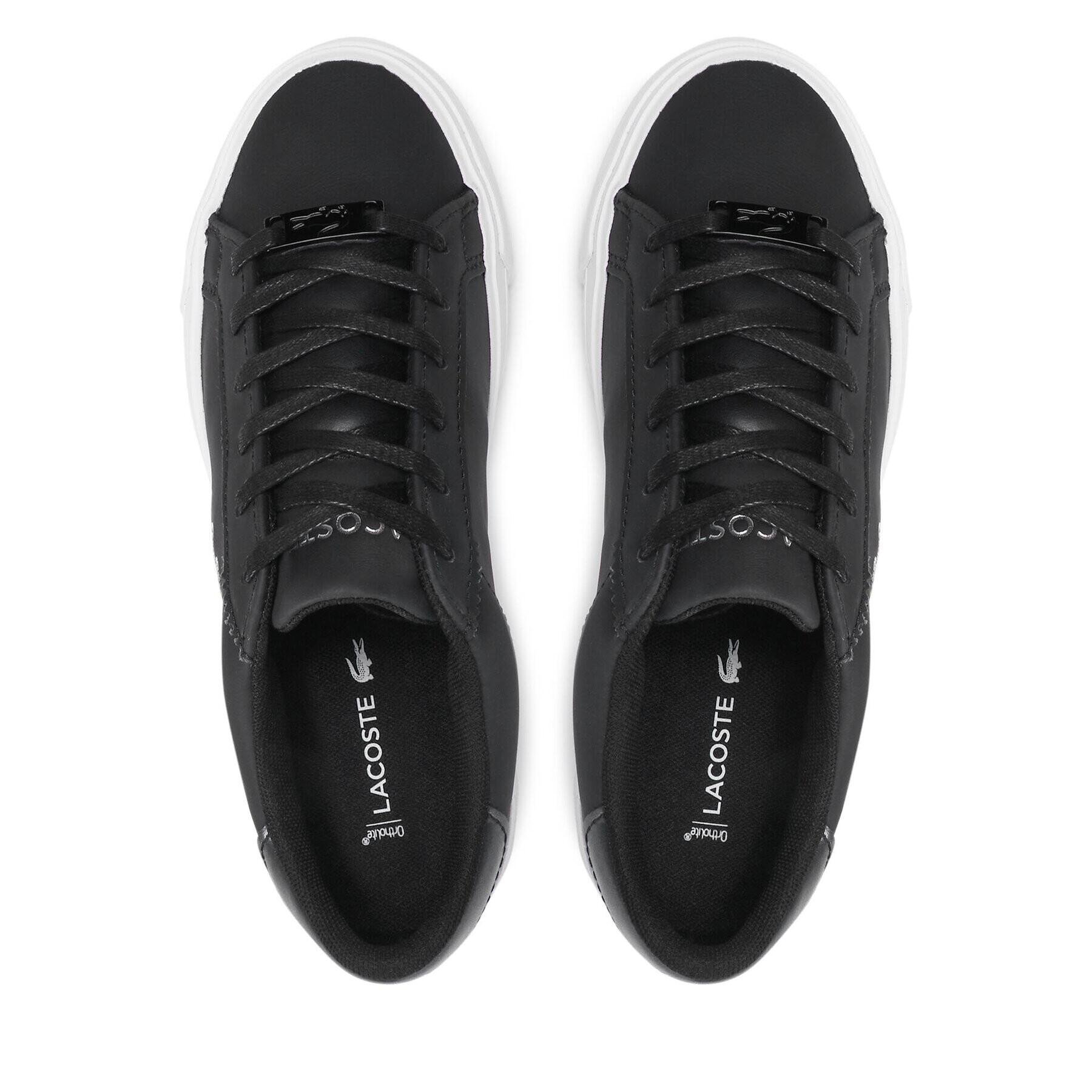 Lacoste Гуменки Lerond Plus 0521 1 Cfa 7-42CFA0018312 Черен - Pepit.bg