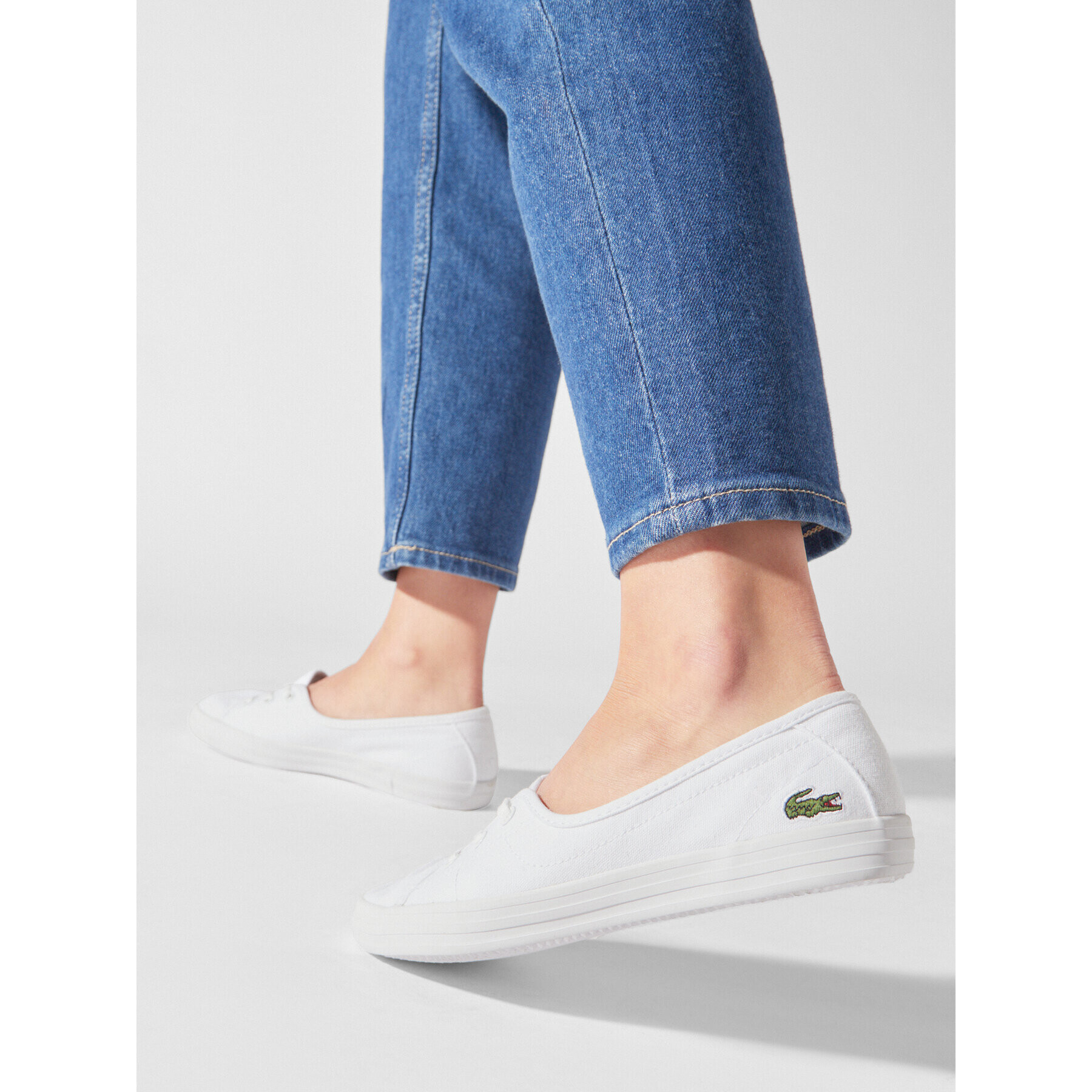 Lacoste Гуменки Ziane Chunky Bl 2 Cfa 7-37CFA006421G Бял - Pepit.bg