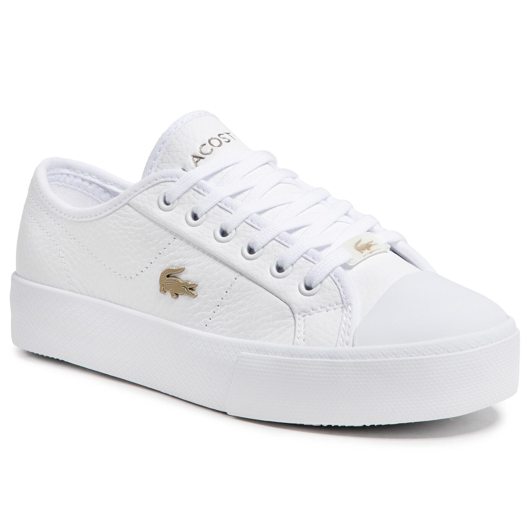 Lacoste Кецове Ziane Plus Grand 07211CFA 7- 41CFA005421G Бял - Pepit.bg