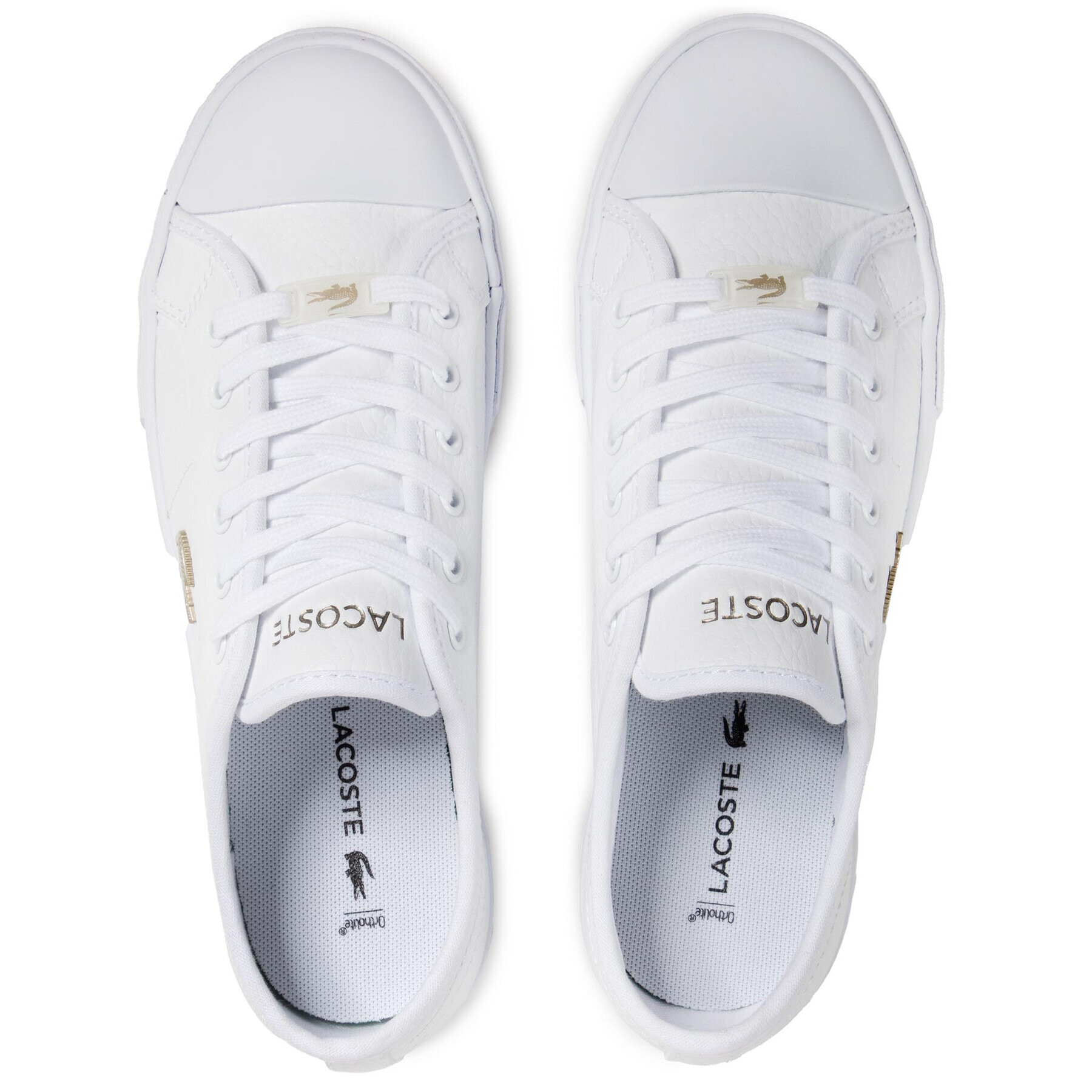 Lacoste Кецове Ziane Plus Grand 07211CFA 7- 41CFA005421G Бял - Pepit.bg