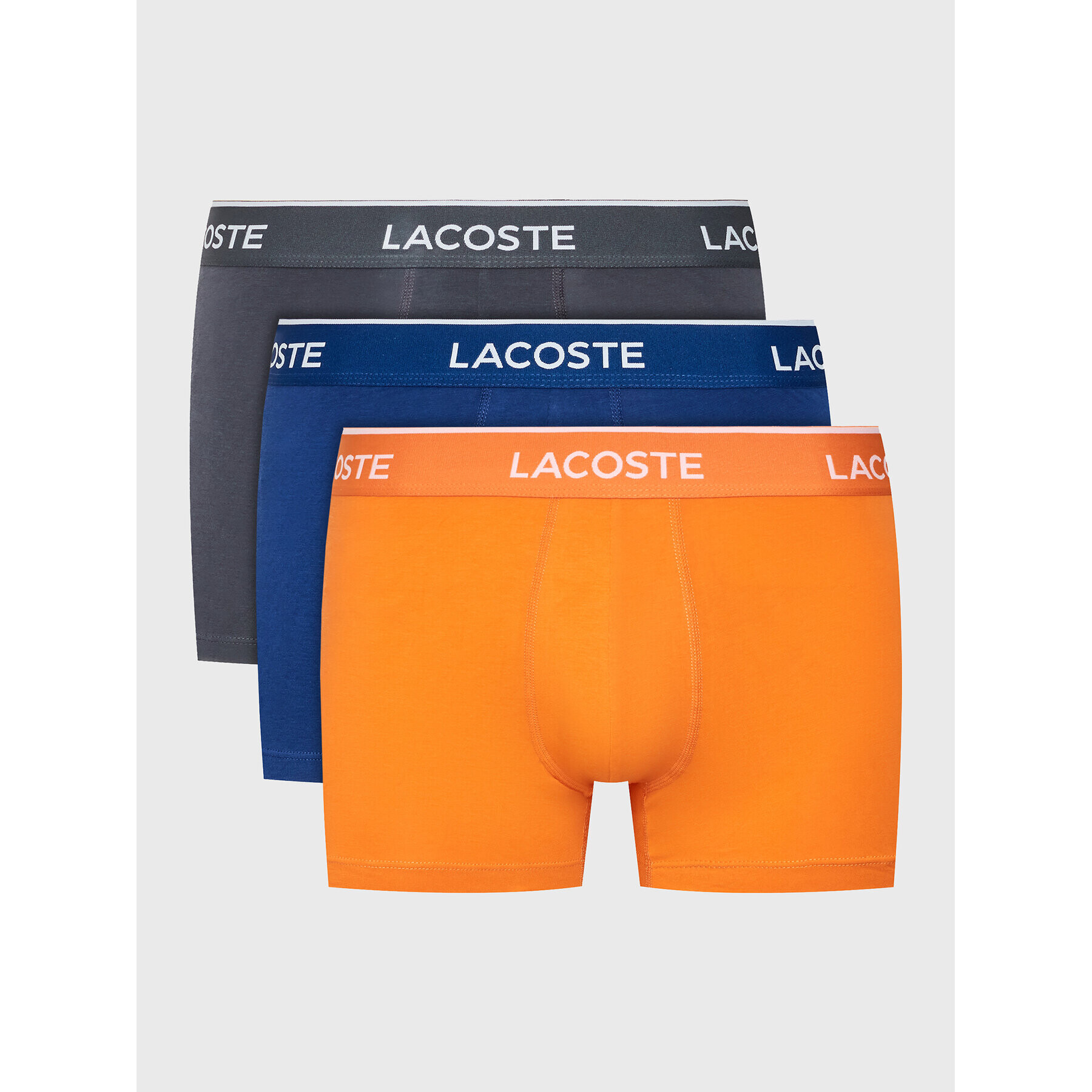 Lacoste Комплект 3 чифта боксерки 5H1023 Цветен - Pepit.bg