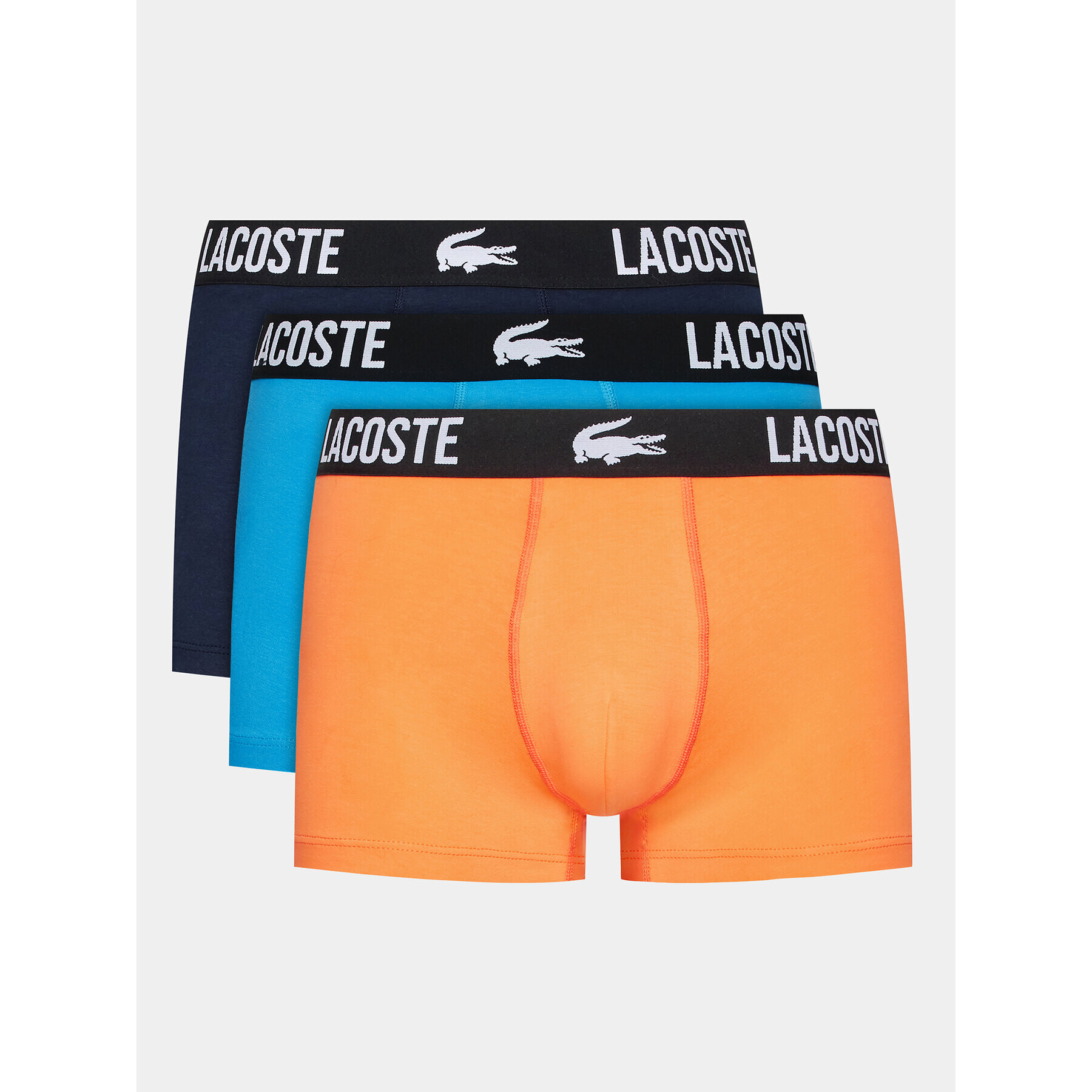 Lacoste Комплект 3 чифта боксерки 5H1309 Цветен - Pepit.bg