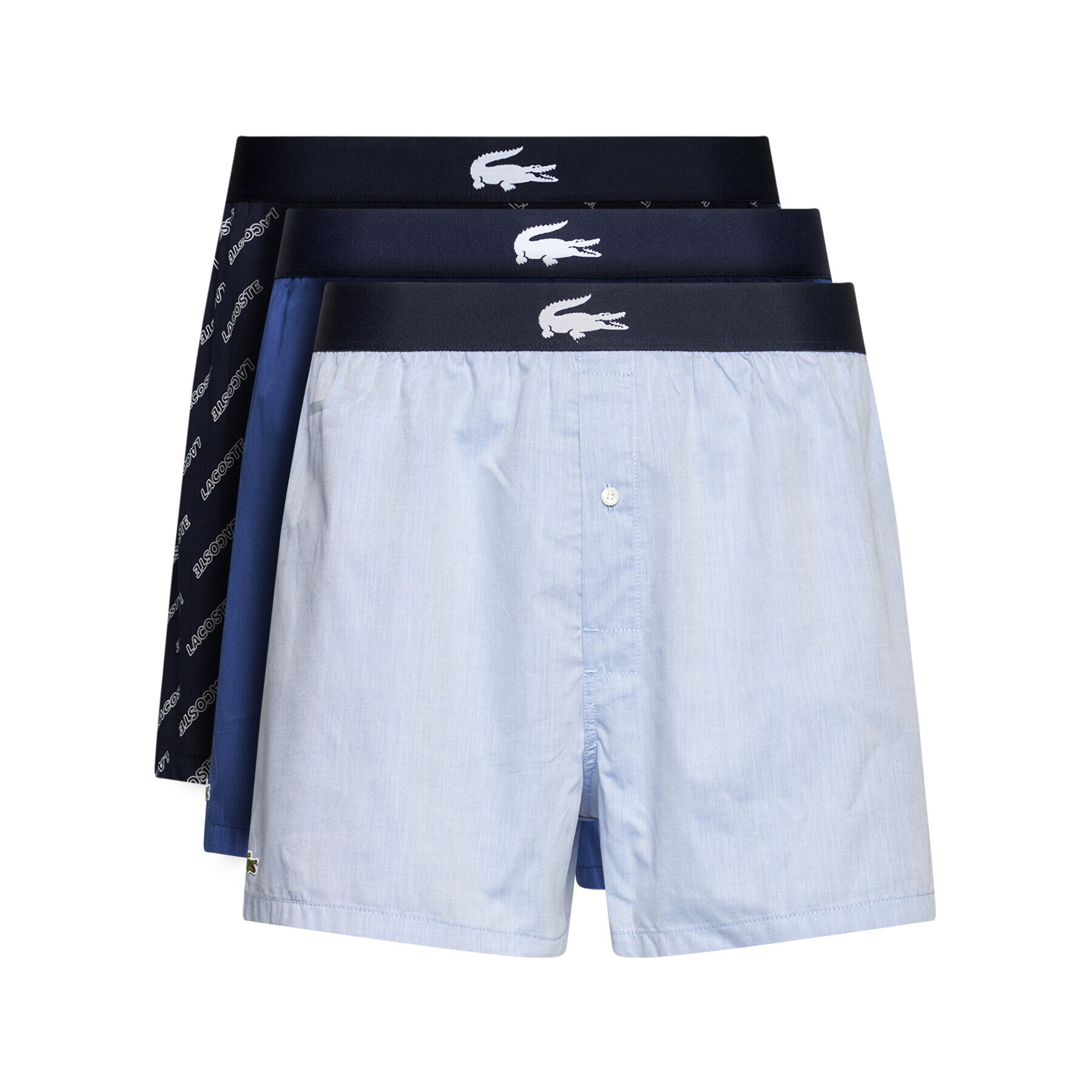 Lacoste Комплект 3 чифта боксерки 5H1774 Цветен - Pepit.bg