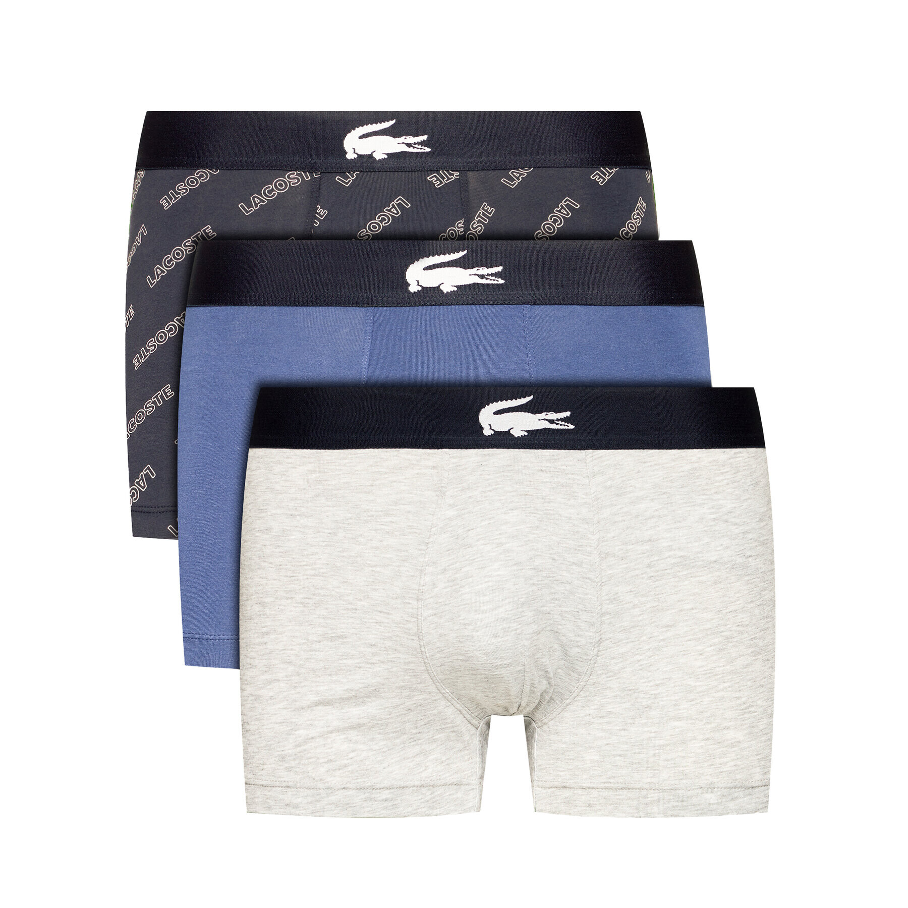 Lacoste Комплект 3 чифта боксерки 5H1774 Цветен - Pepit.bg
