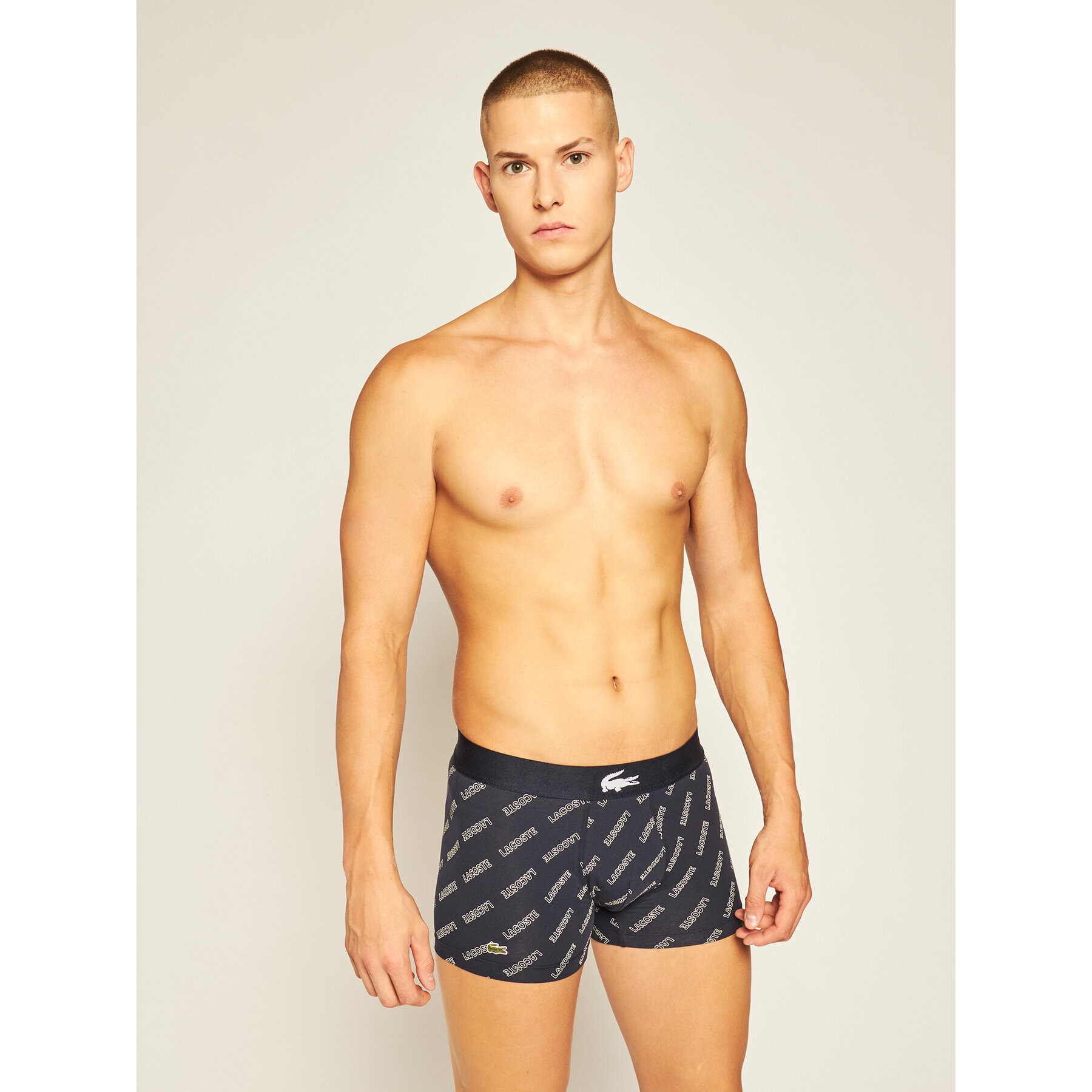 Lacoste Комплект 3 чифта боксерки 5H1774 Цветен - Pepit.bg
