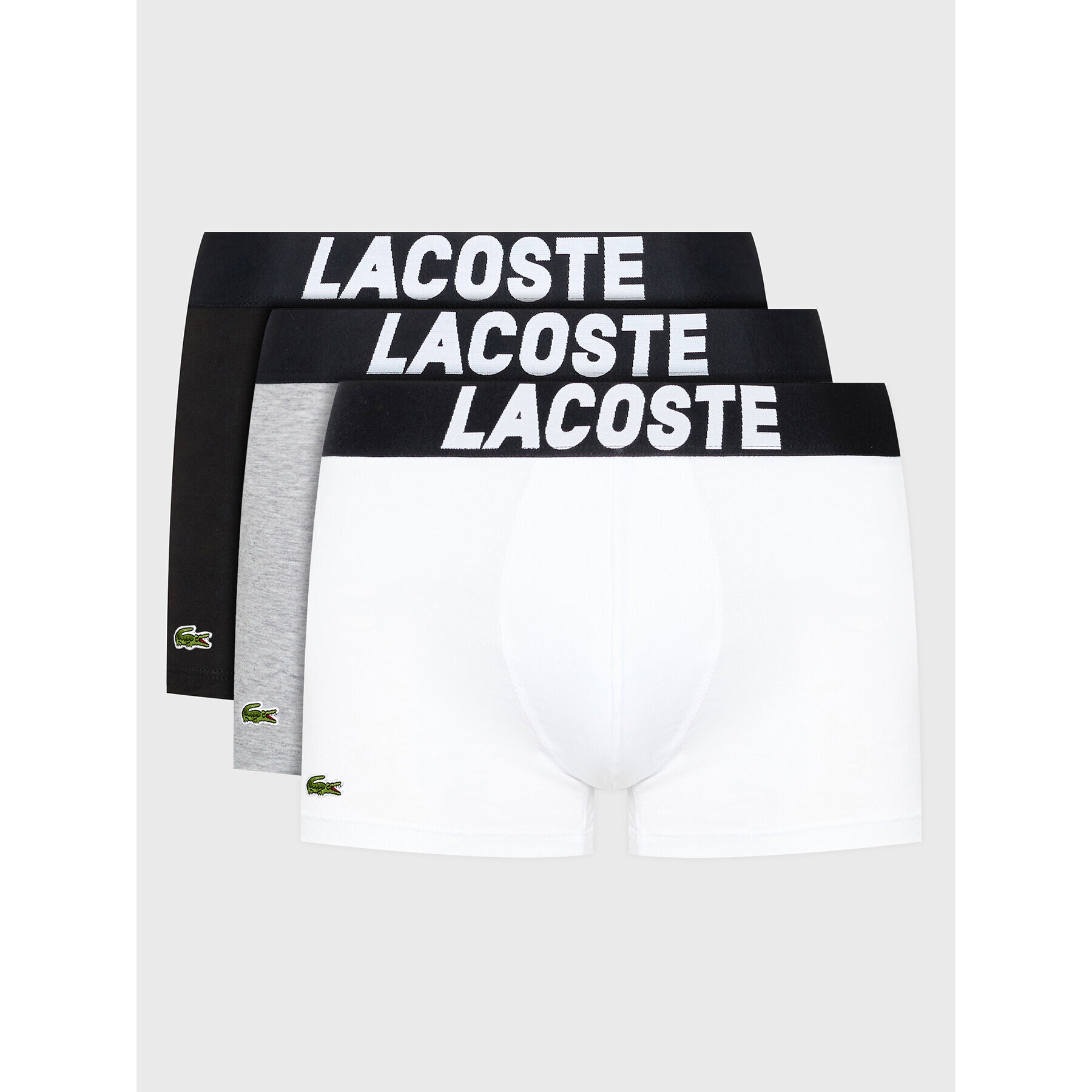 Lacoste Комплект 3 чифта боксерки 5H2083 Цветен - Pepit.bg