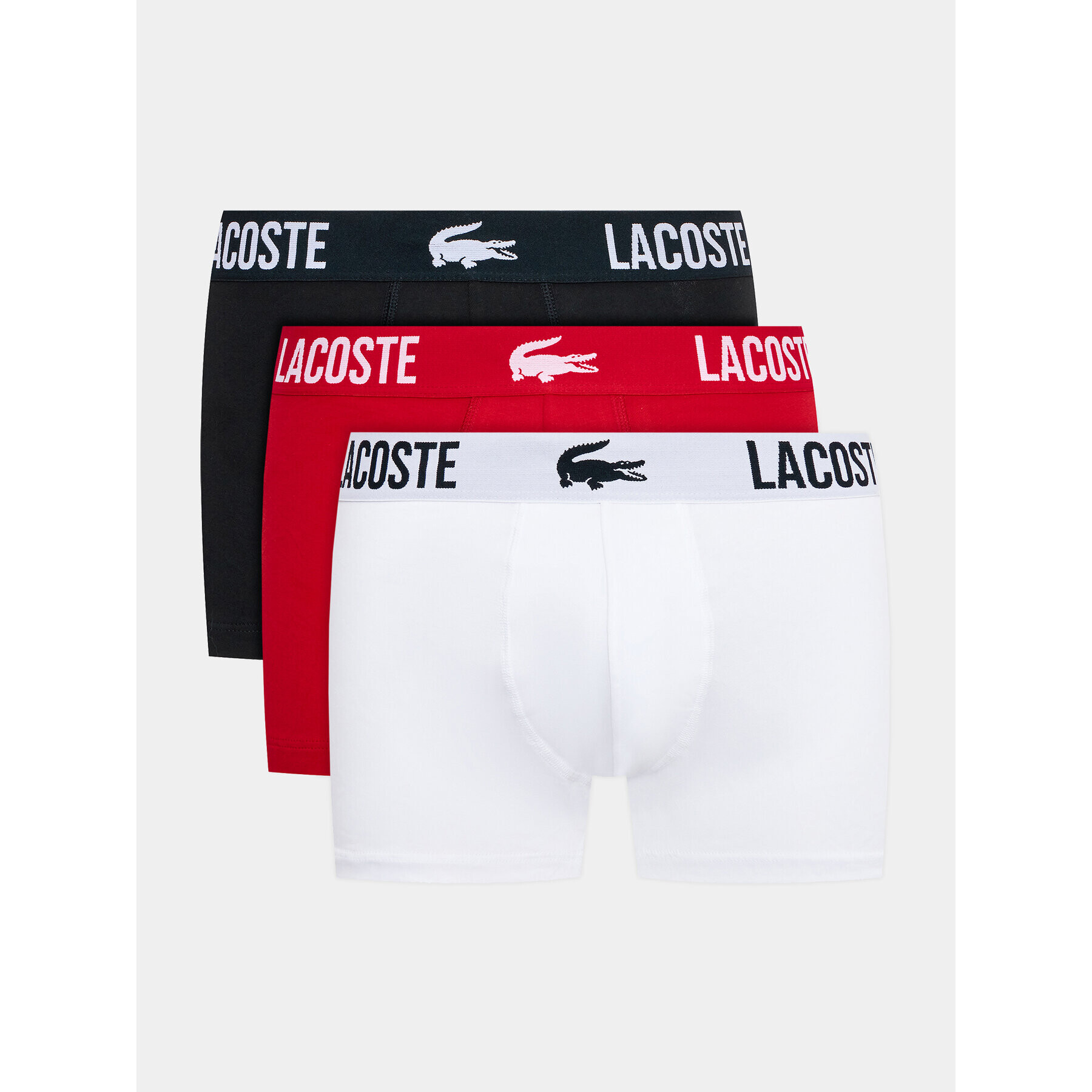 Lacoste Комплект 3 чифта боксерки 5H3321 Черен - Pepit.bg