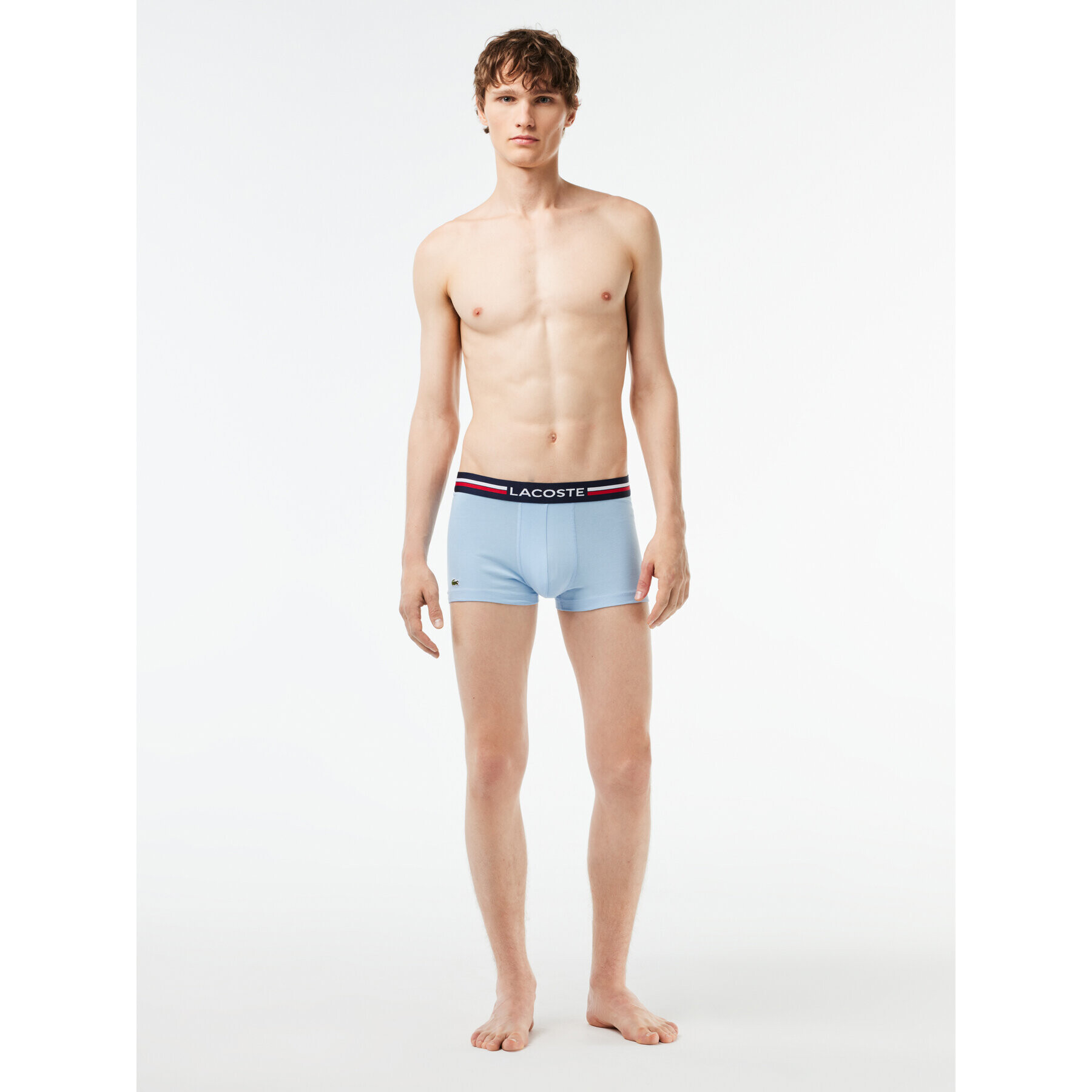 Lacoste Комплект 3 чифта боксерки 5H3386 Цветен - Pepit.bg