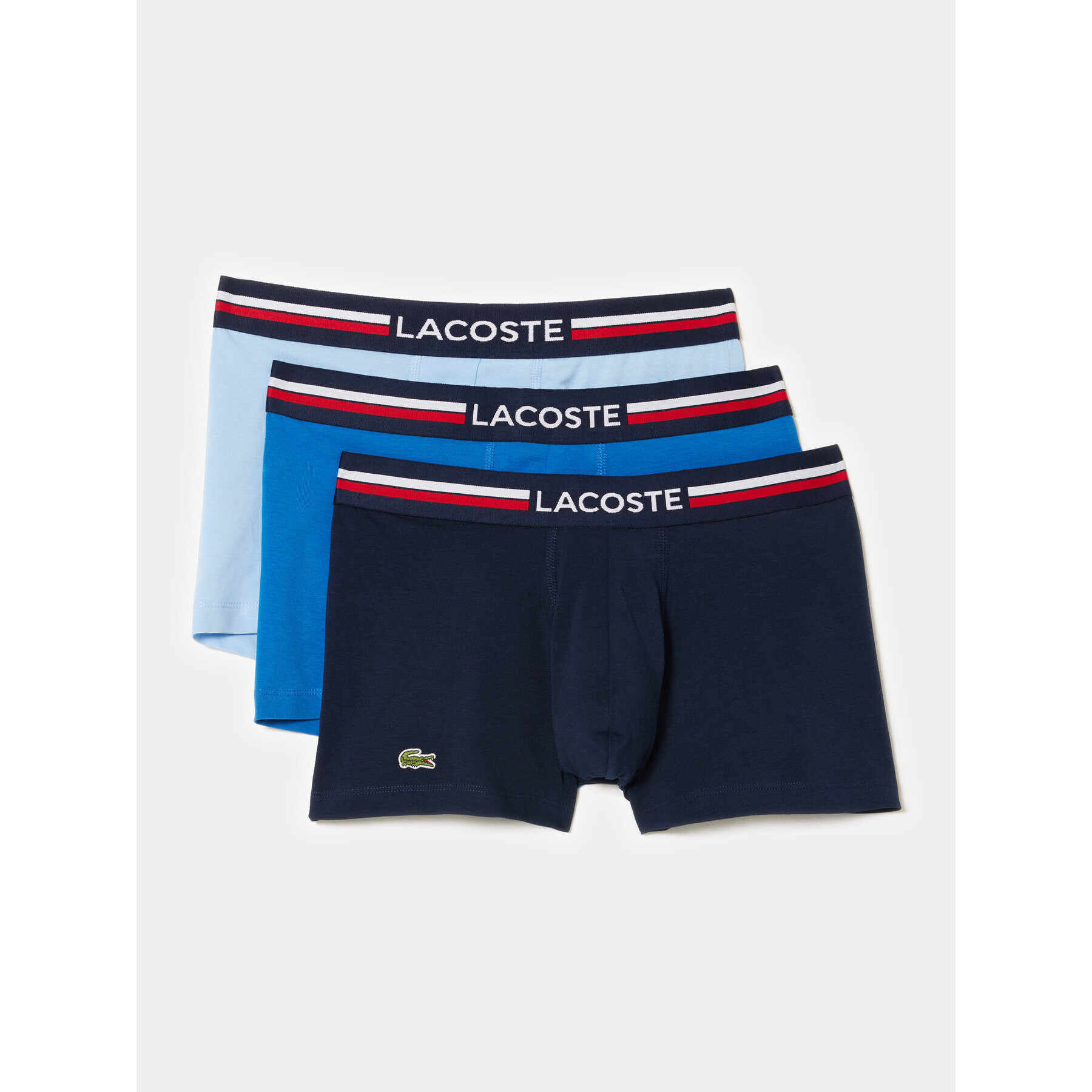 Lacoste Комплект 3 чифта боксерки 5H3386 Цветен - Pepit.bg