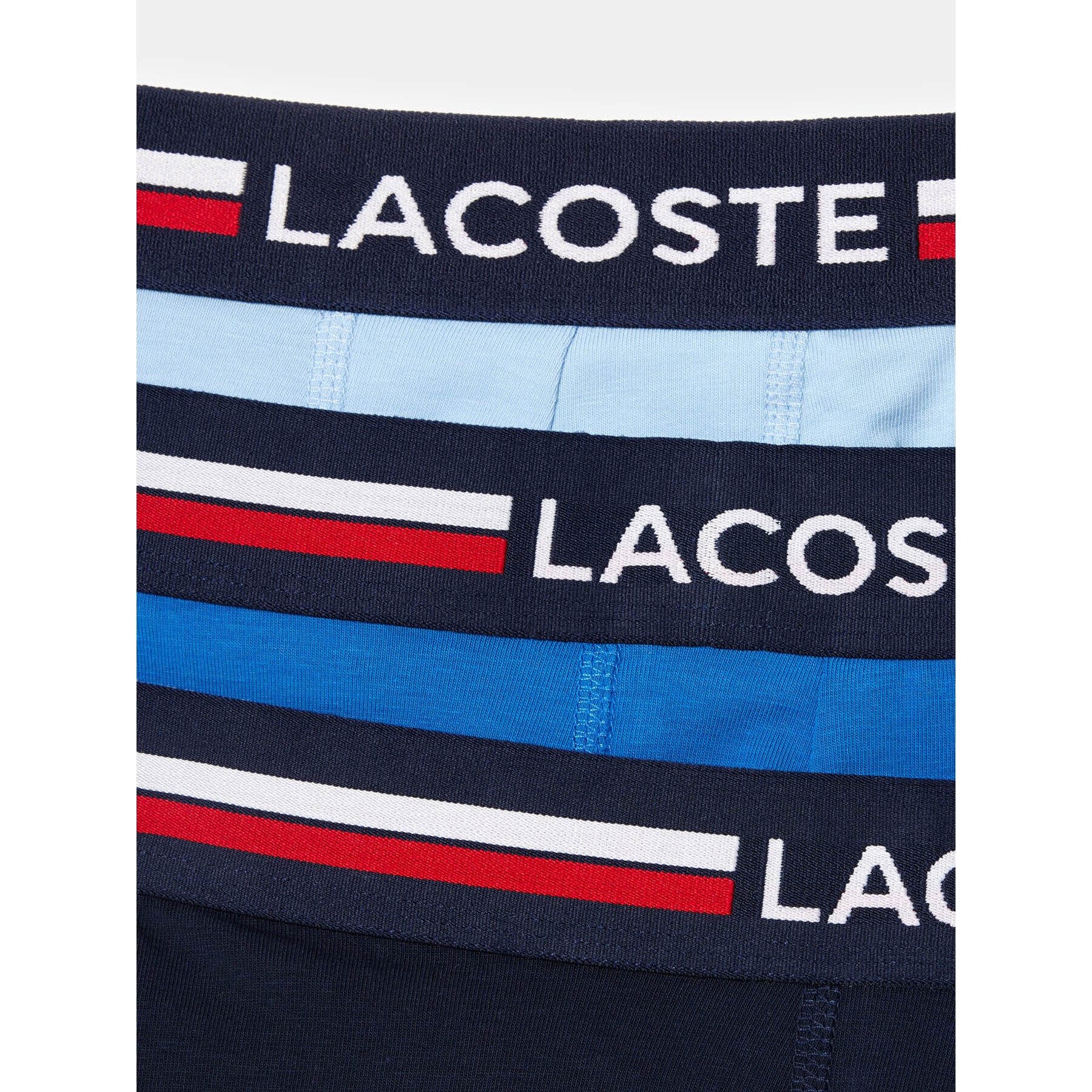 Lacoste Комплект 3 чифта боксерки 5H3386 Цветен - Pepit.bg