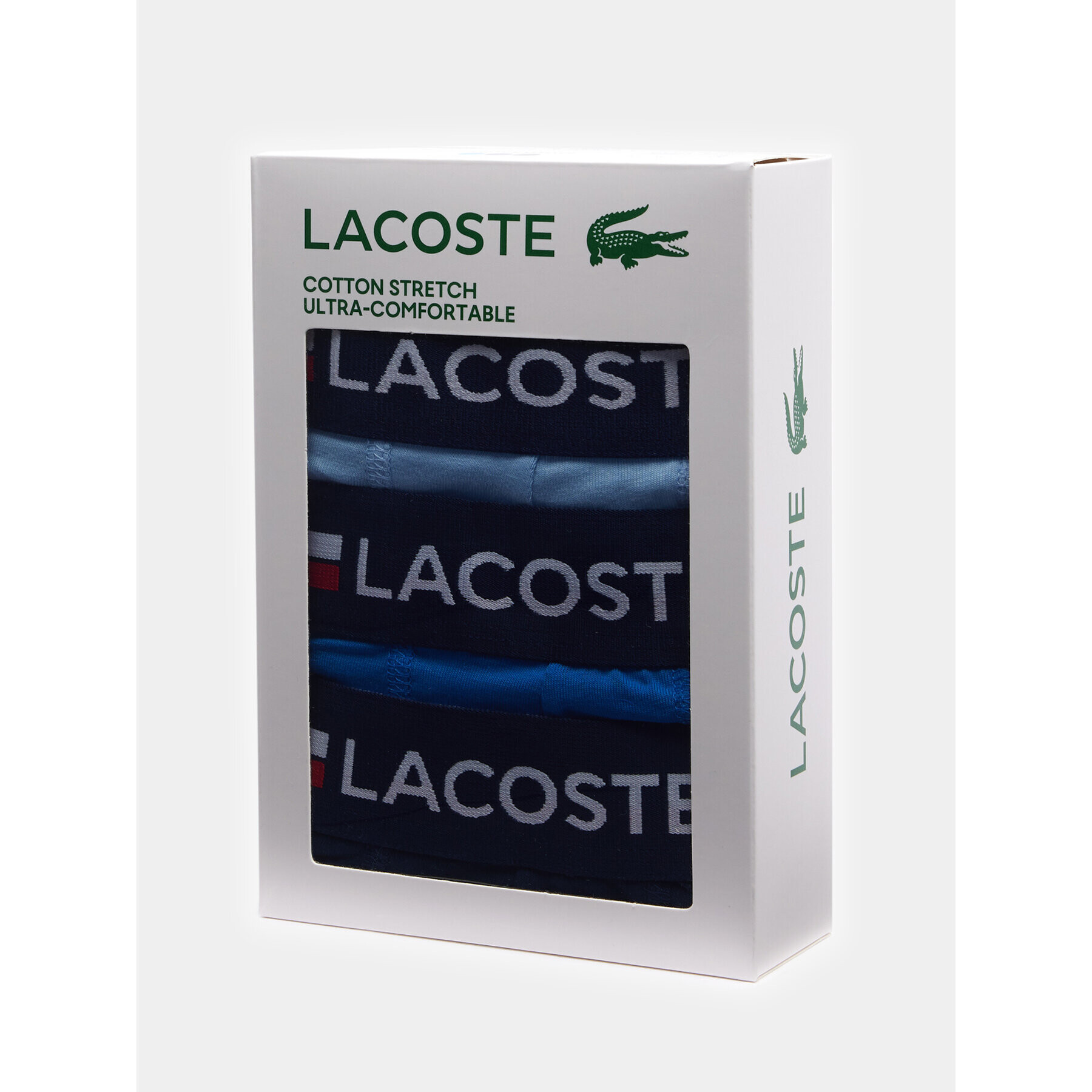 Lacoste Комплект 3 чифта боксерки 5H3386 Цветен - Pepit.bg