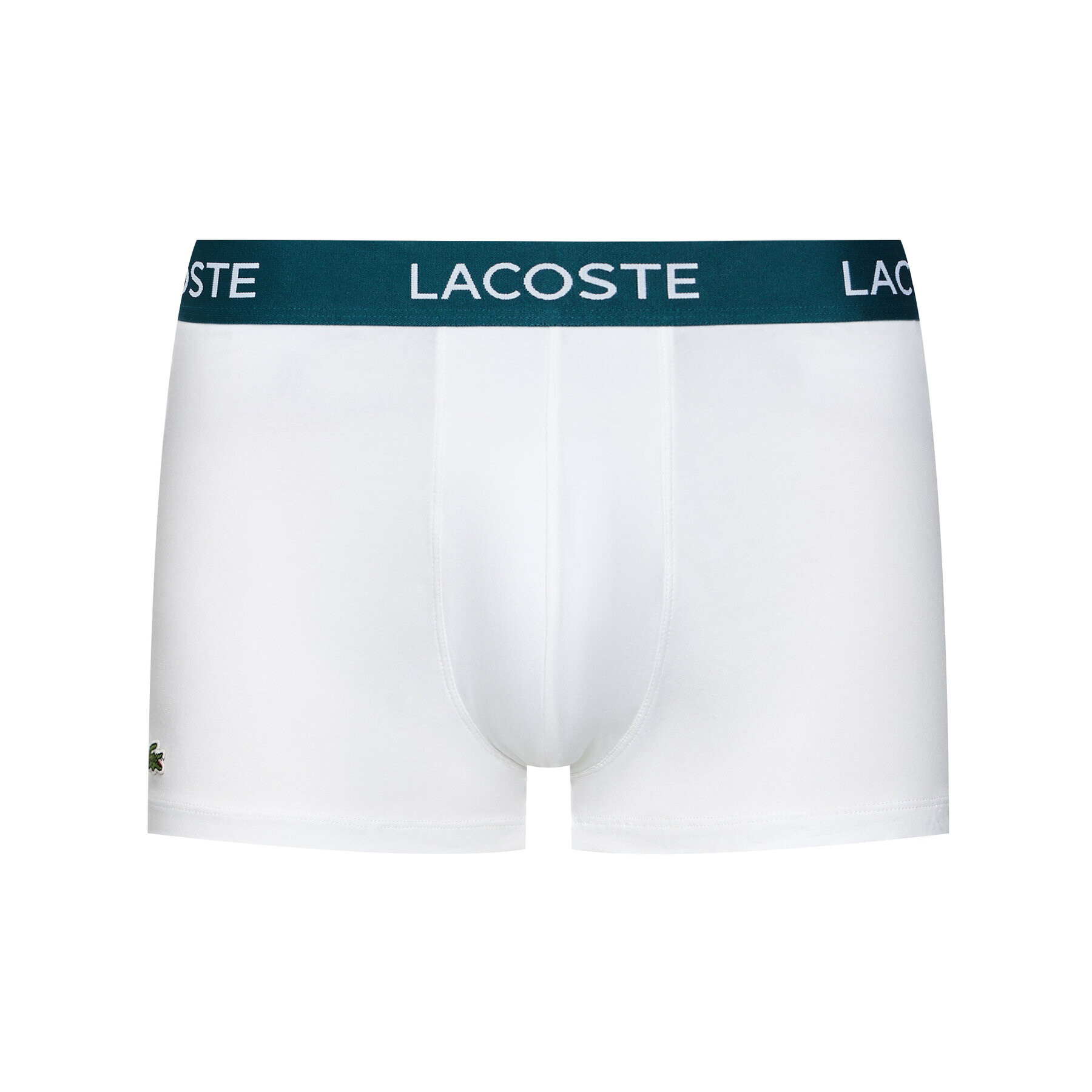 Lacoste Комплект 3 чифта боксерки 5H3389 Бял - Pepit.bg