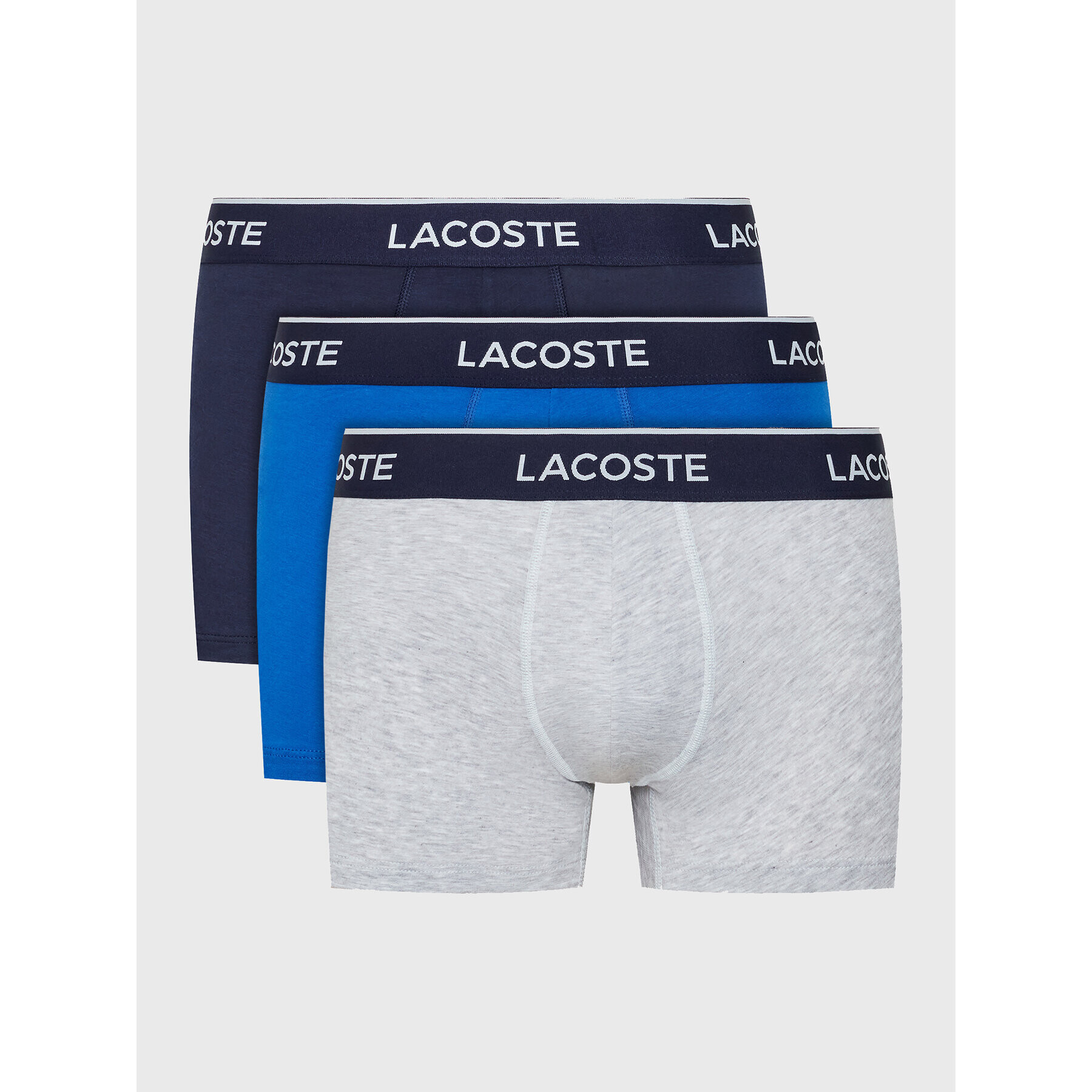 Lacoste Комплект 3 чифта боксерки 5H3389 Цветен - Pepit.bg