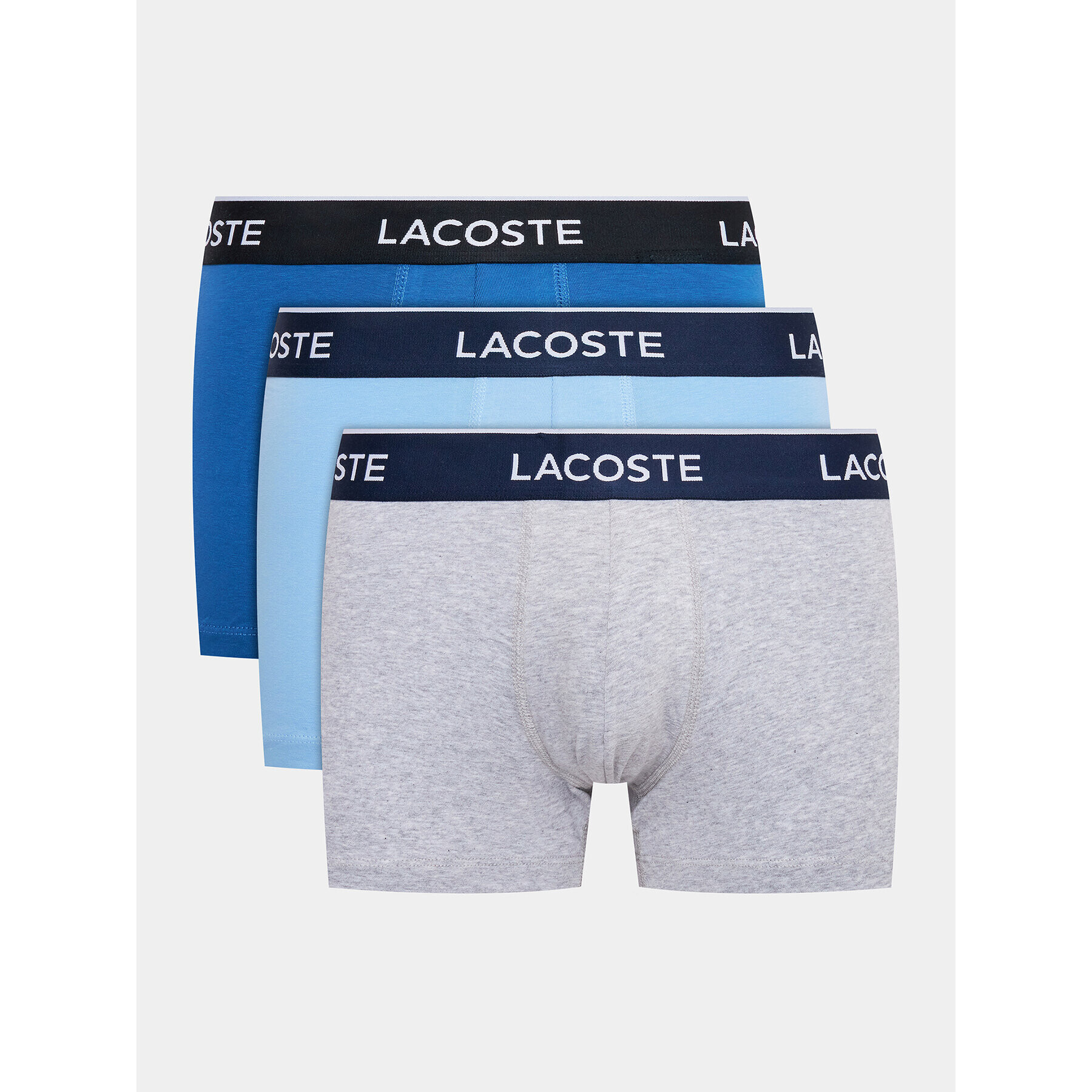 Lacoste Комплект 3 чифта боксерки 5H3389 Цветен - Pepit.bg