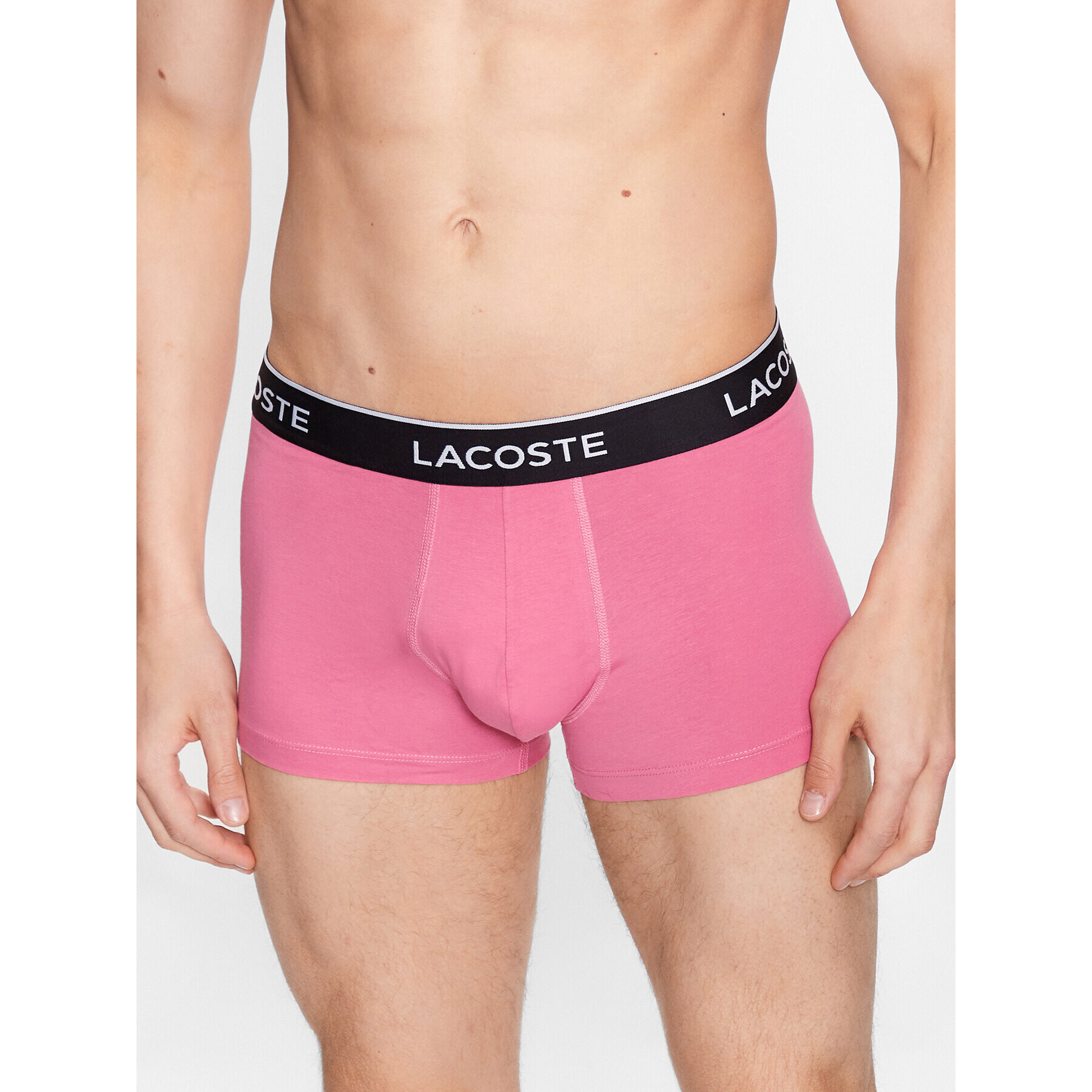 Lacoste Комплект 3 чифта боксерки 5H3389 Цветен - Pepit.bg