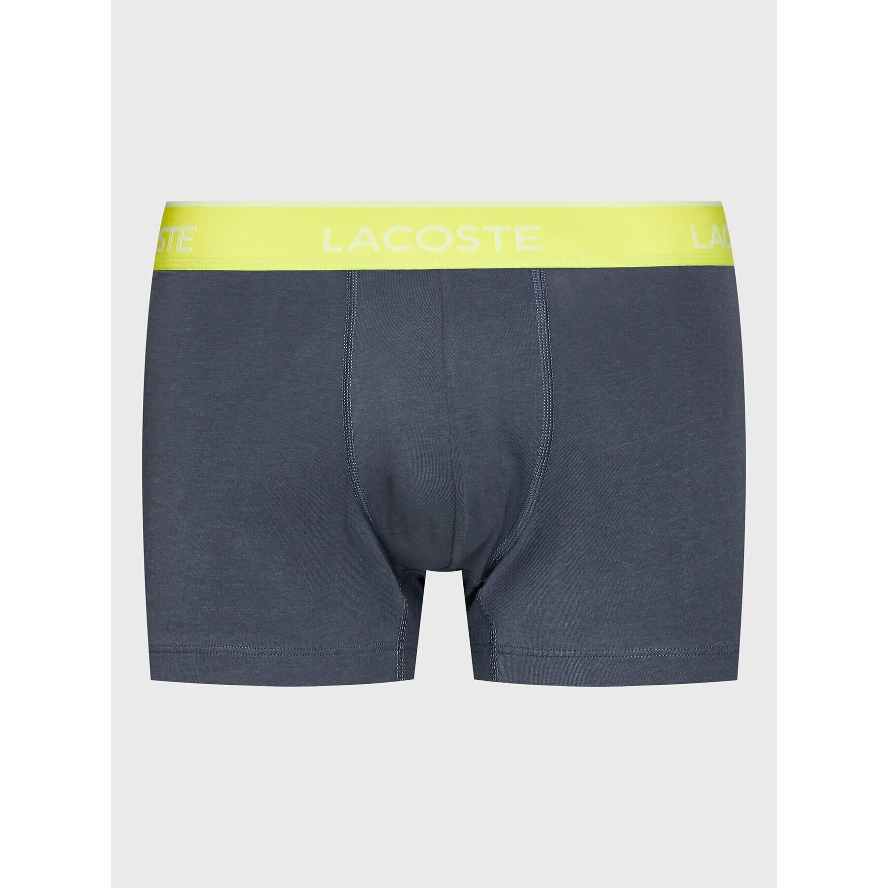 Lacoste Комплект 3 чифта боксерки 5H3401 Сив - Pepit.bg