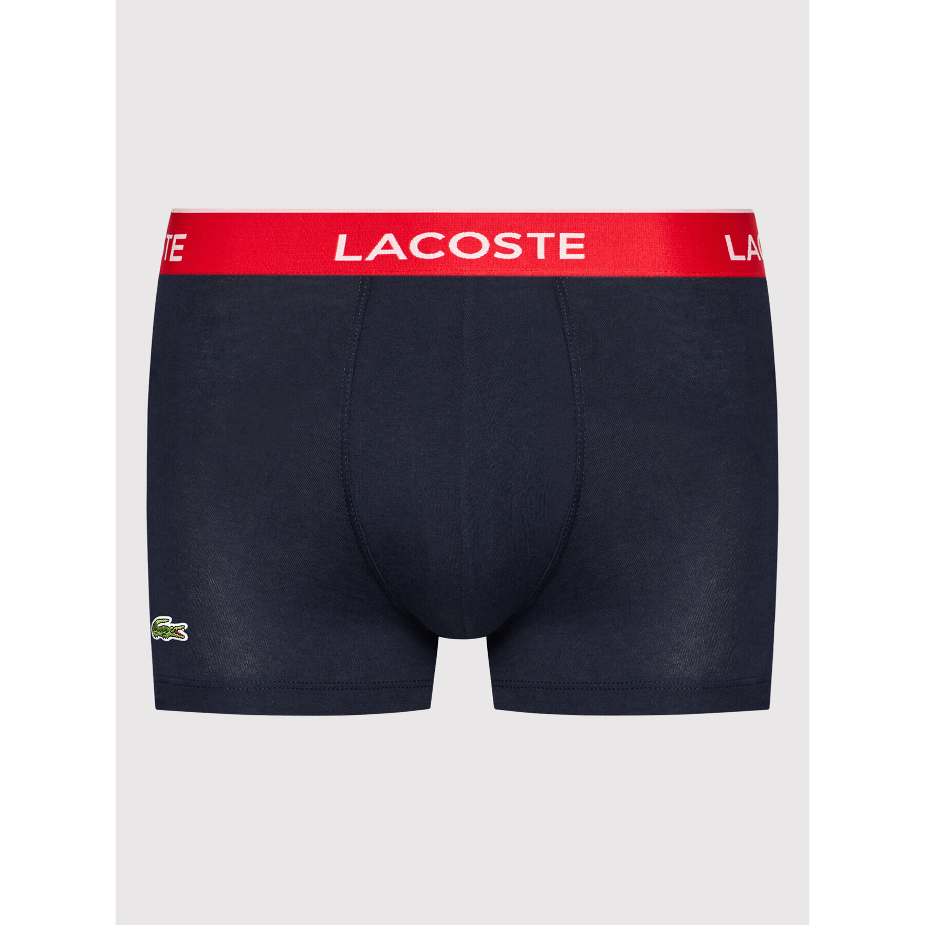 Lacoste Комплект 3 чифта боксерки 5H3401 Тъмносин - Pepit.bg