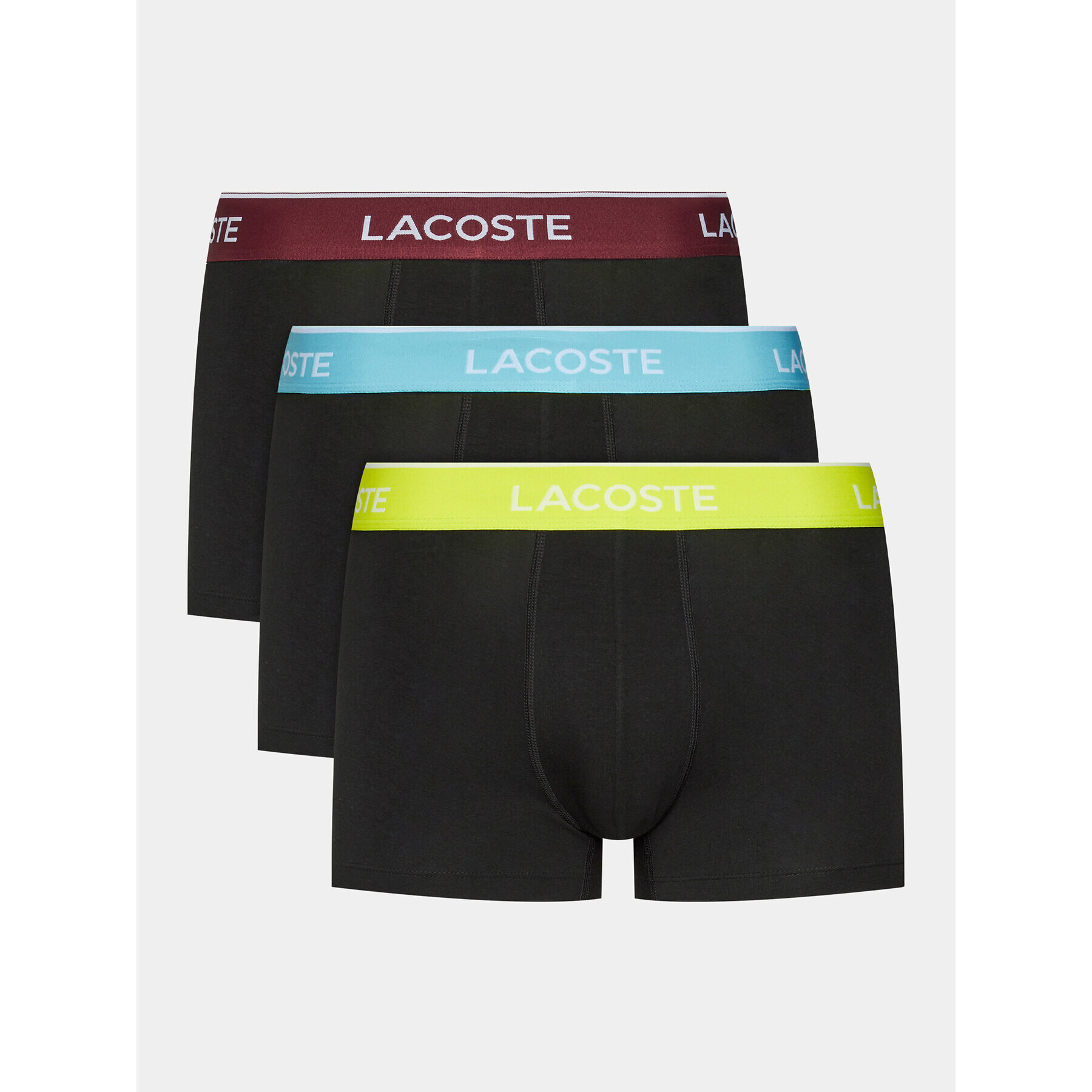 Lacoste Комплект 3 чифта боксерки 5H3401 Цветен - Pepit.bg