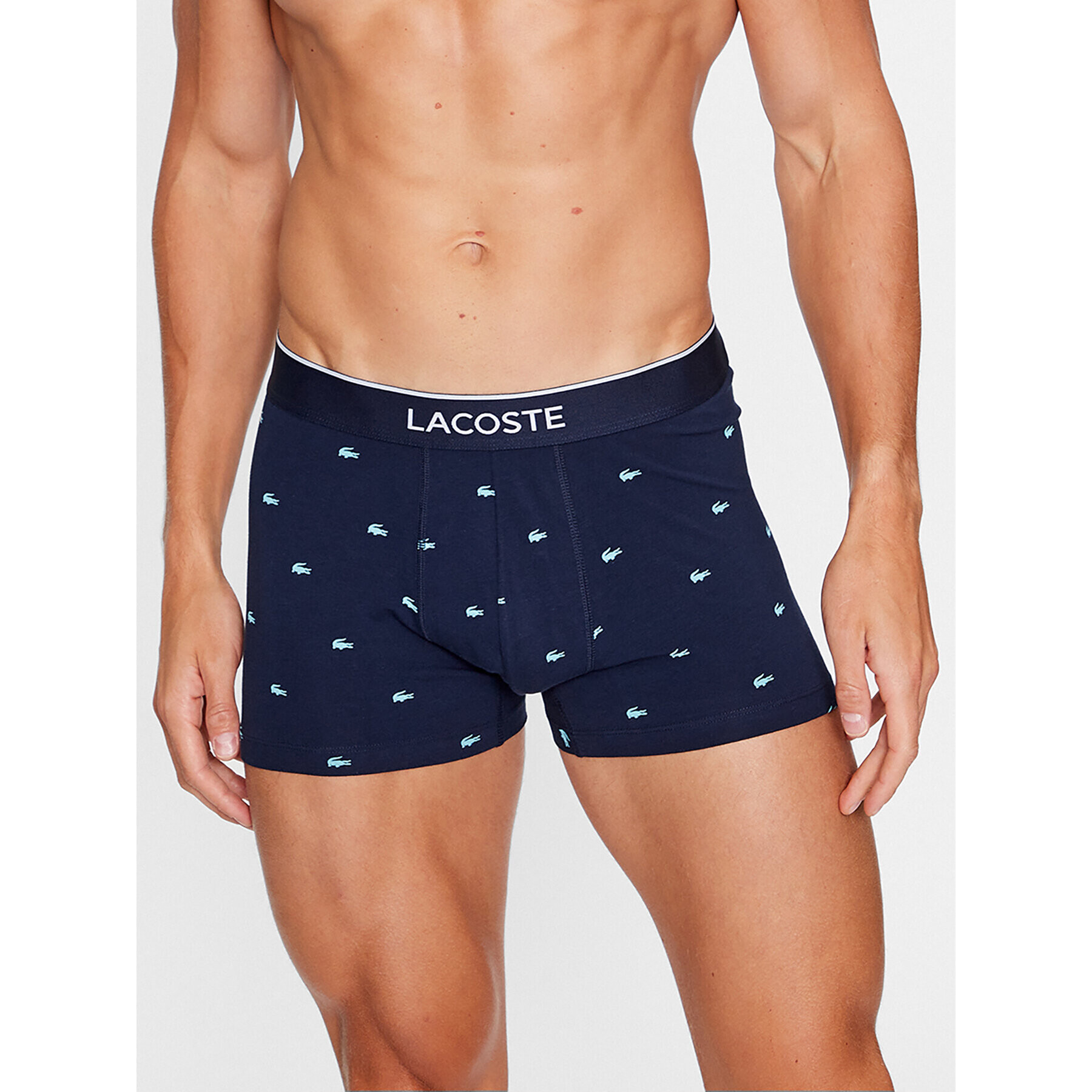 Lacoste Комплект 3 чифта боксерки 5H3411 Цветен - Pepit.bg
